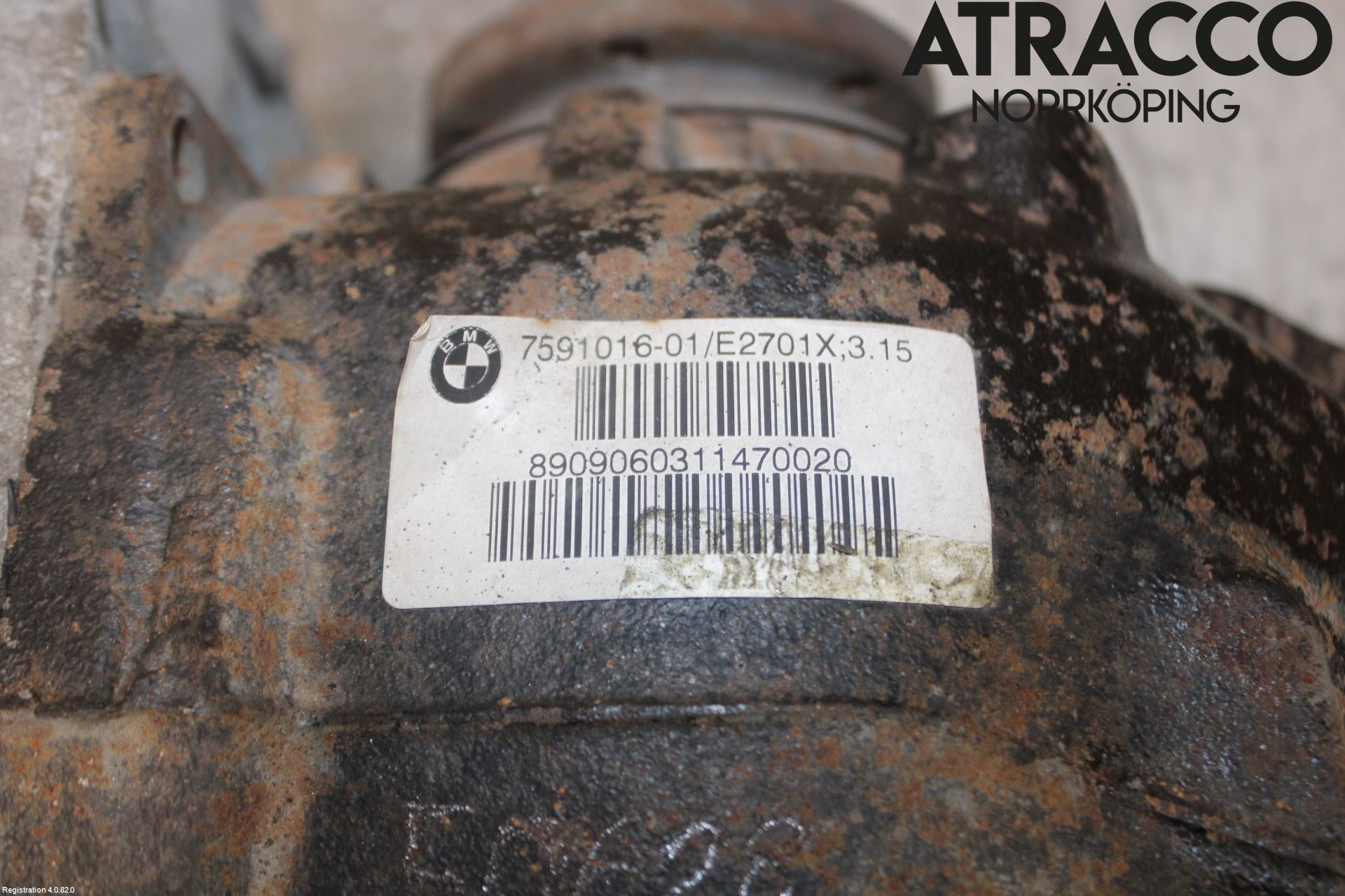 BMW 3 E92/93 Coupé/Cab 05-14 Bakväxel-Diff