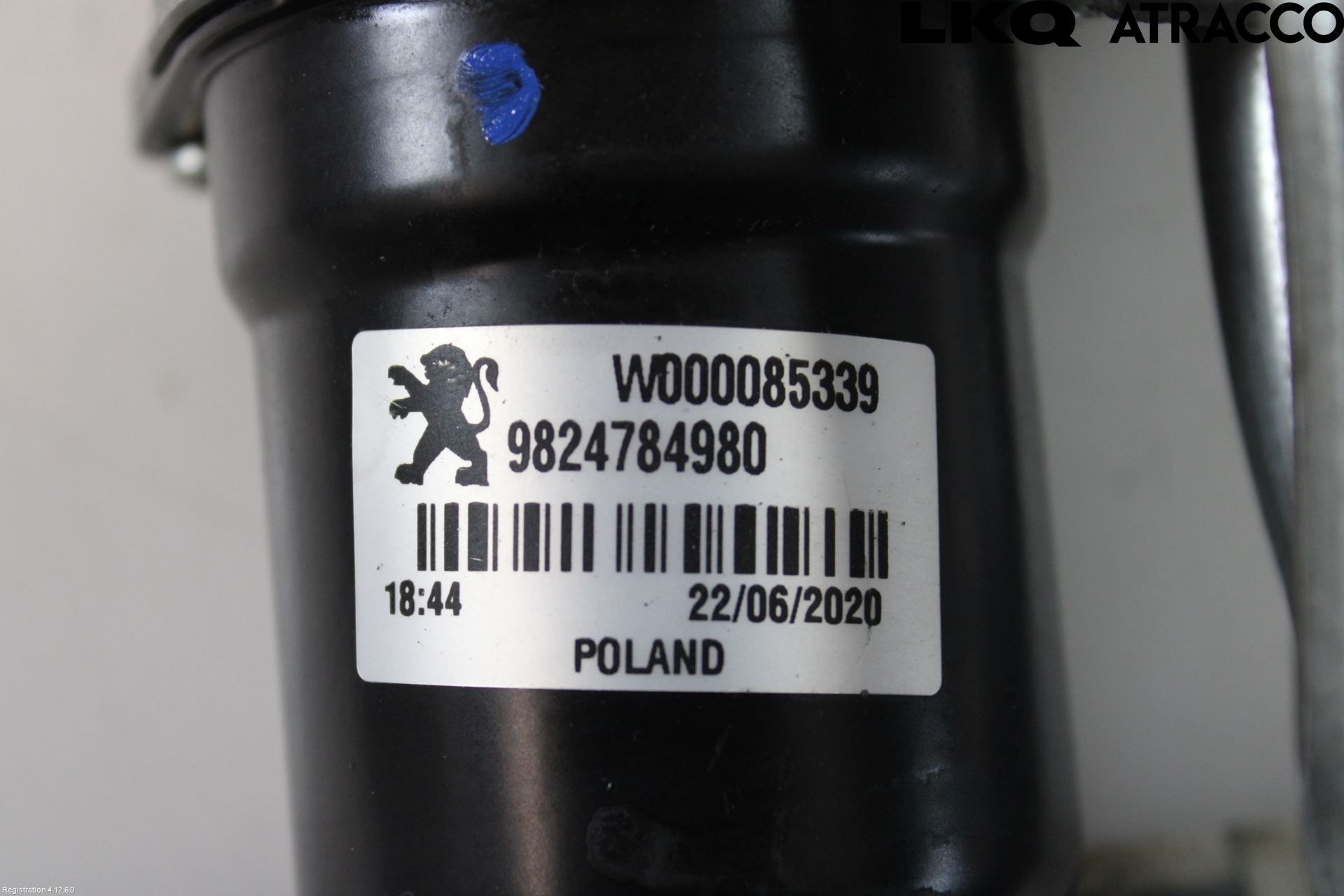 Peugeot 208/E-208 20- Torkarmekanism Vindruta