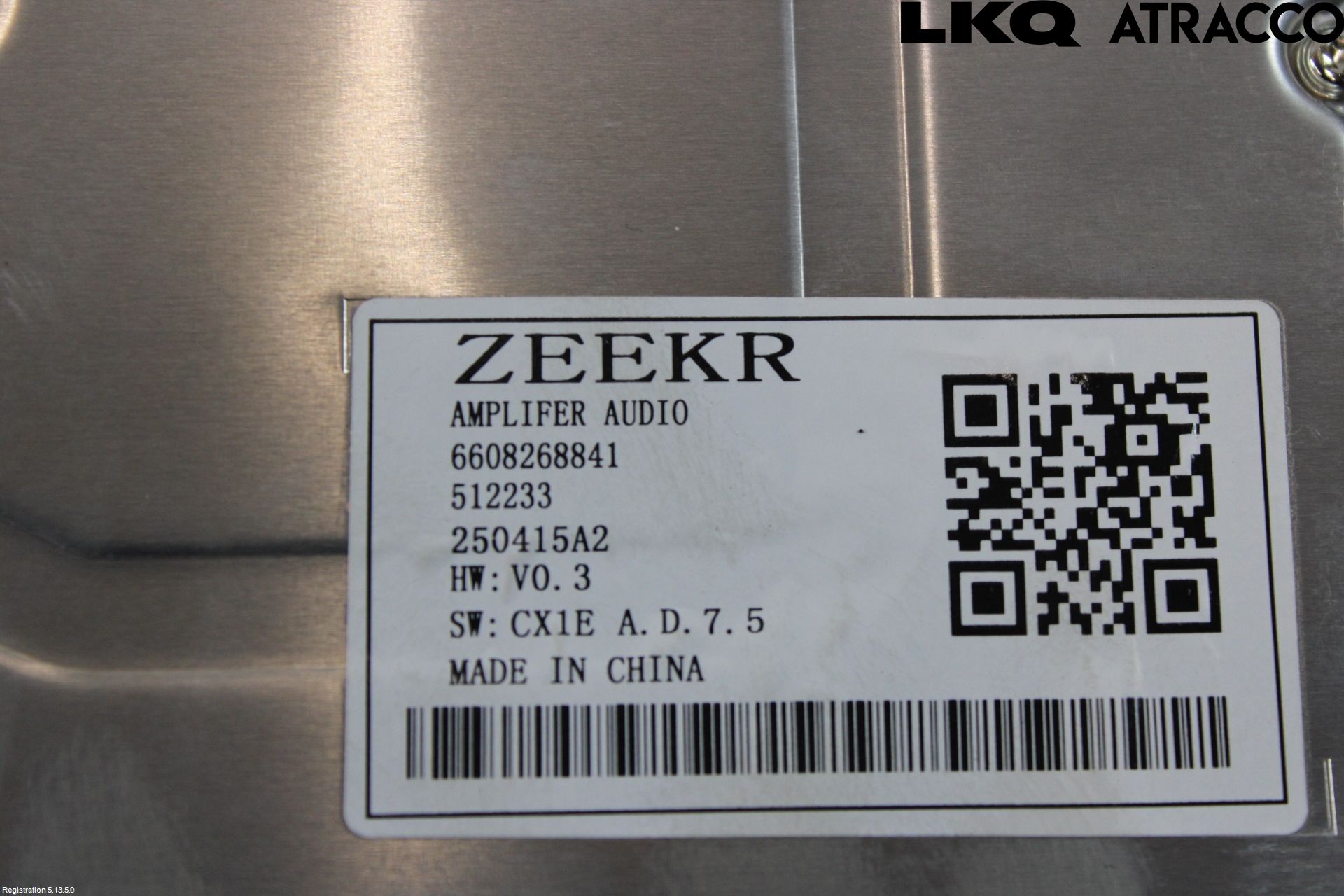 Övriga ZEEKR 7X 25->> Radio-Stereo Förstärkare