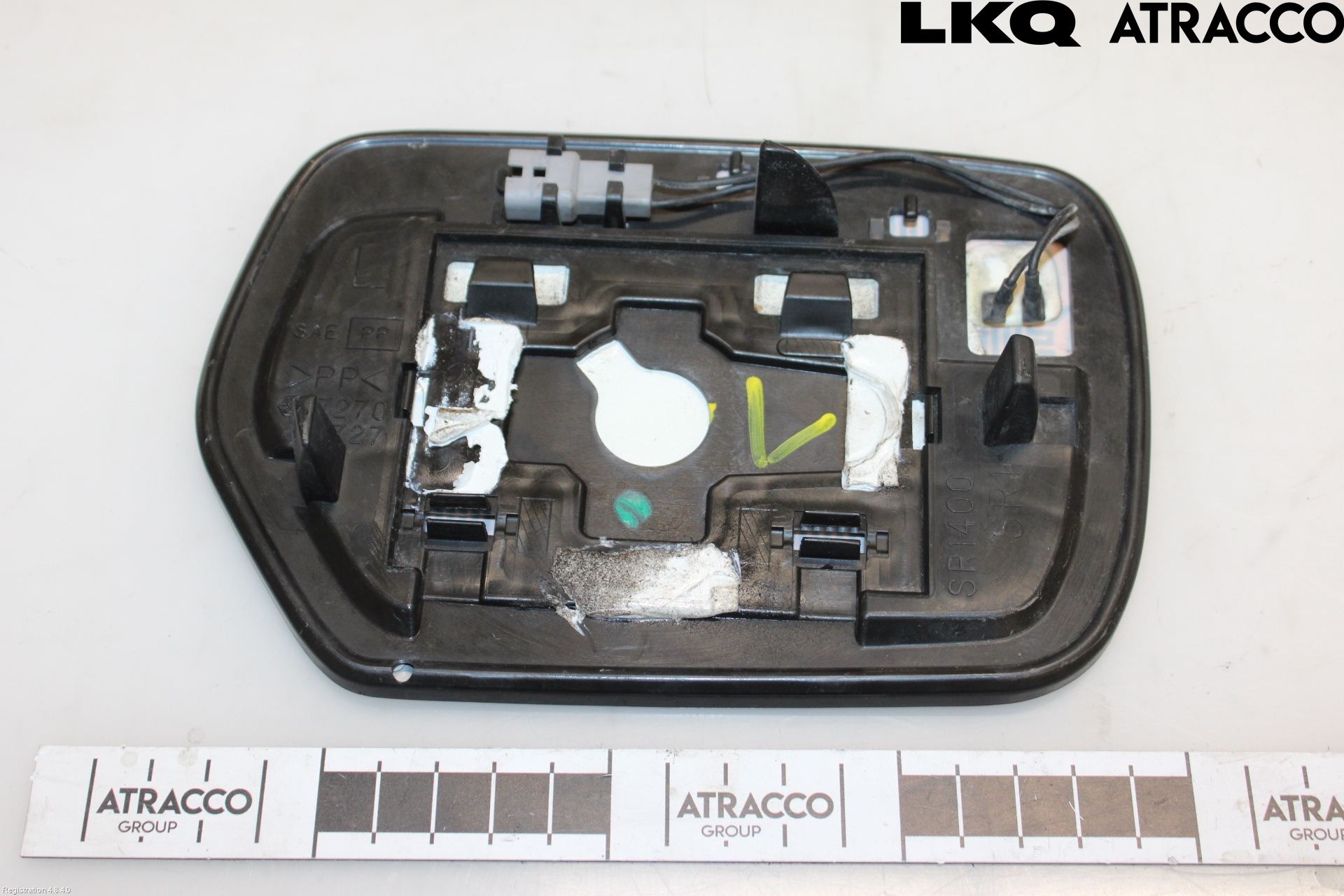 Mitsubishi OUTLANDER 01-07 Spegelglas Vä