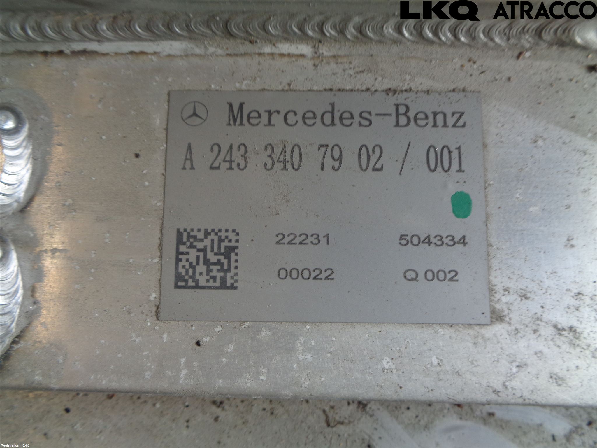 Mercedes-Benz MB EQA (H243) 21- Batteri Högspänning