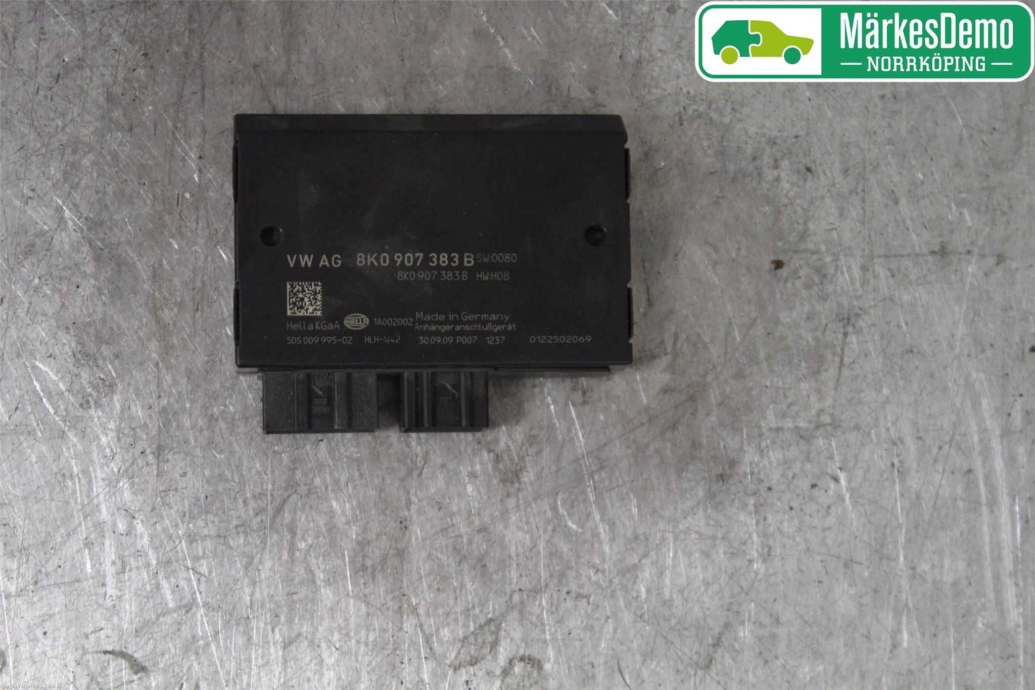 Audi A4/S4 08-11 Styrenhet Dragkrok