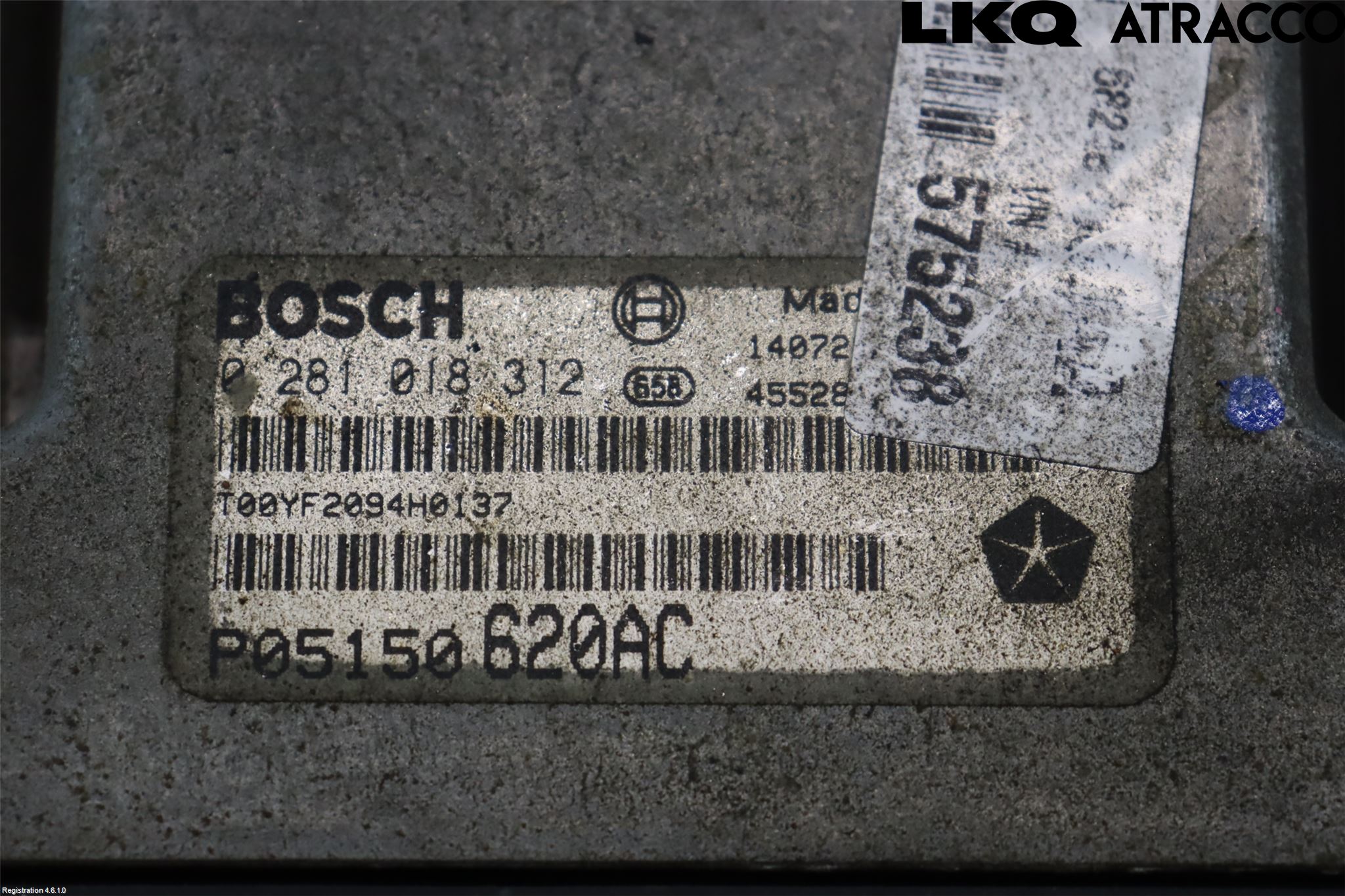 Fiat FREEMONT Styrenhet Insprut Bensin