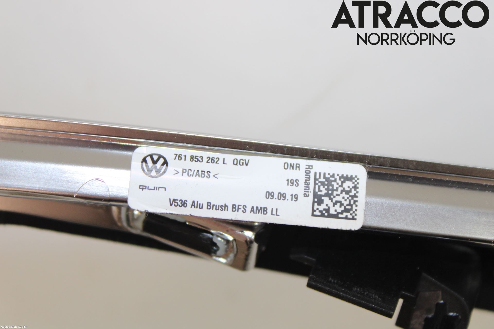 Volkswagen VW TOUAREG CR 18- Instrumentbräda Inlägg-Dekorlist