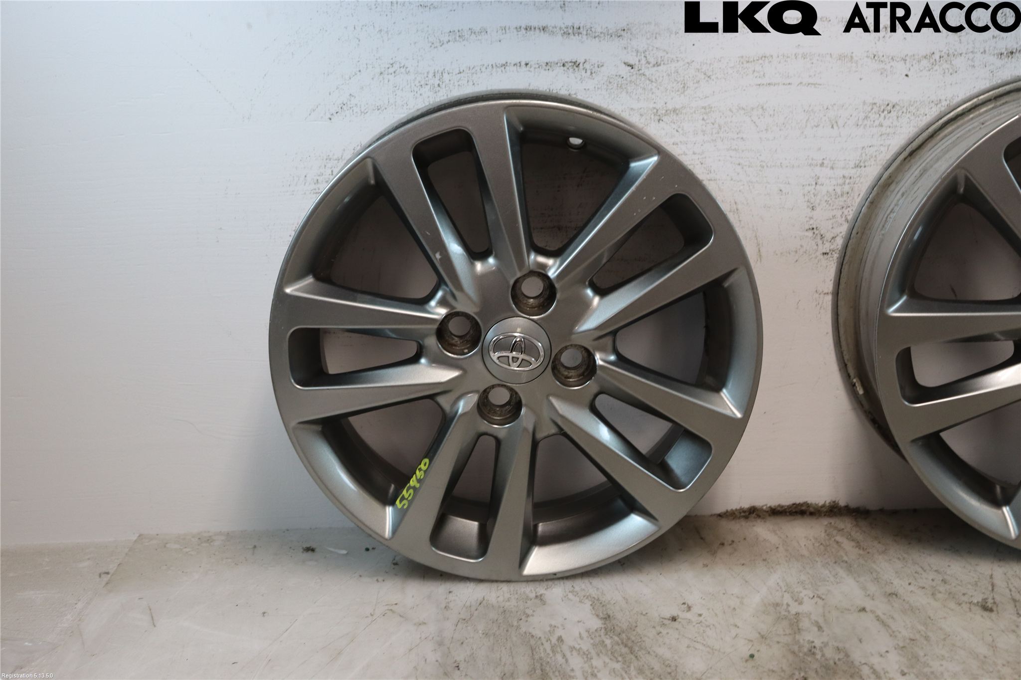 Toyota YARIS XP130 15-20 Fälgsats Aluminium