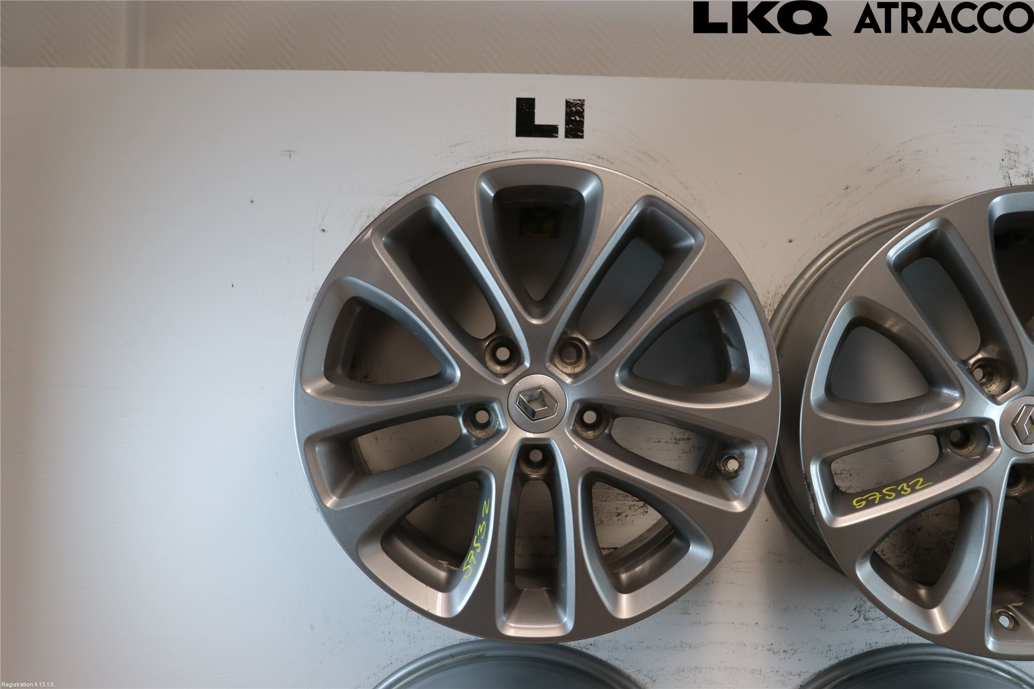 Renault MEGANE IV 16-23 Fälgsats Aluminium