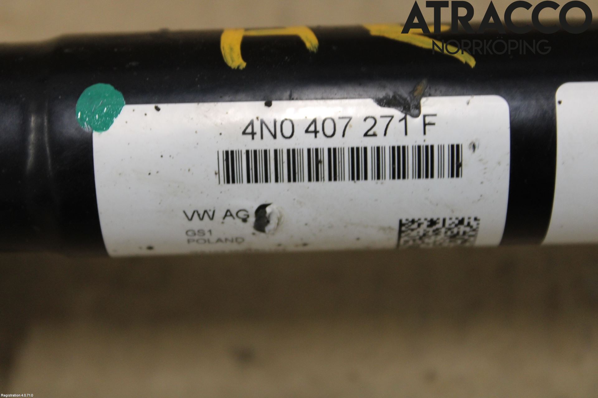 Audi A6 F2/C8 19- Drivaxel Fram Vänster