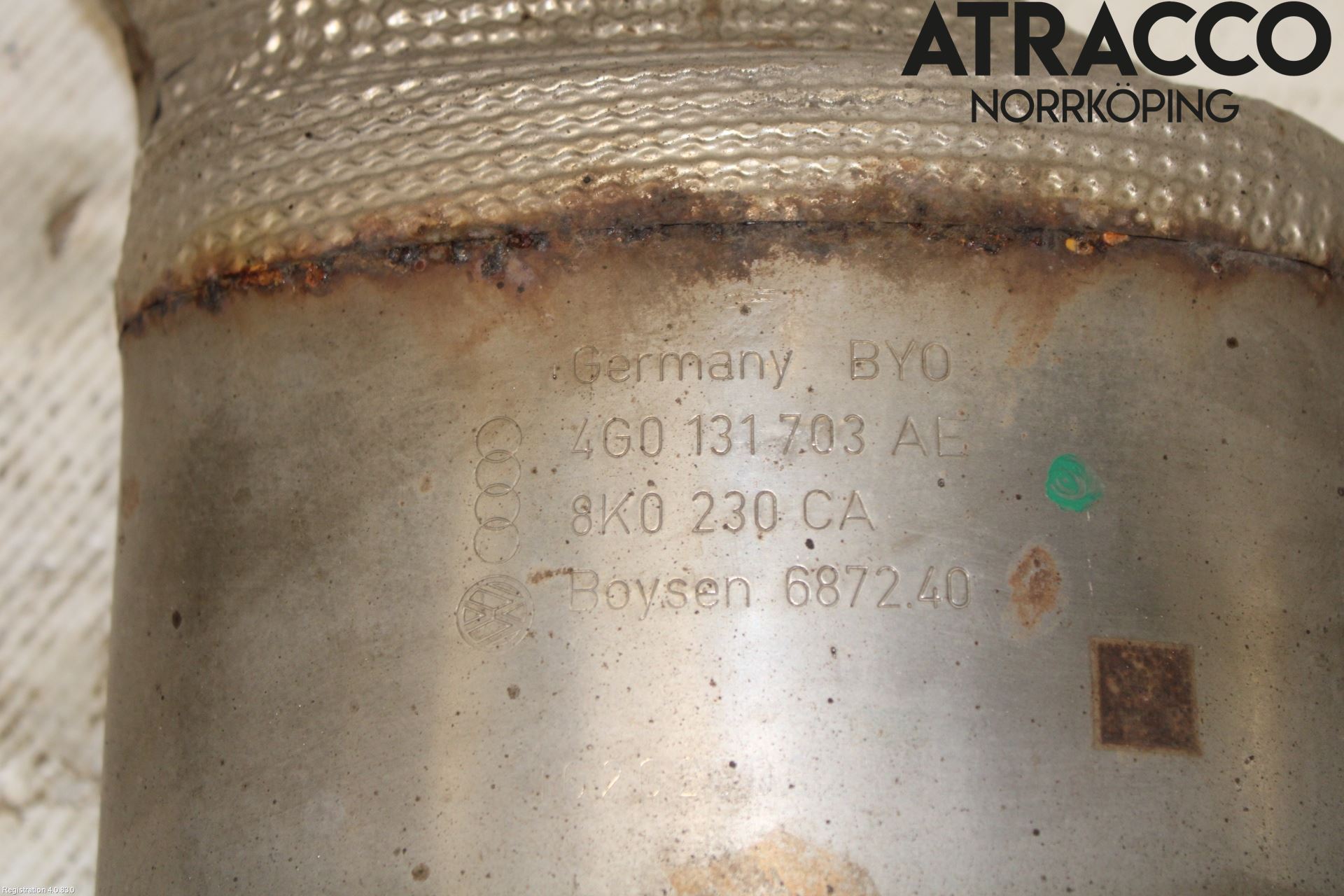 Audi A4/S4 B9 16-19 Katalysator