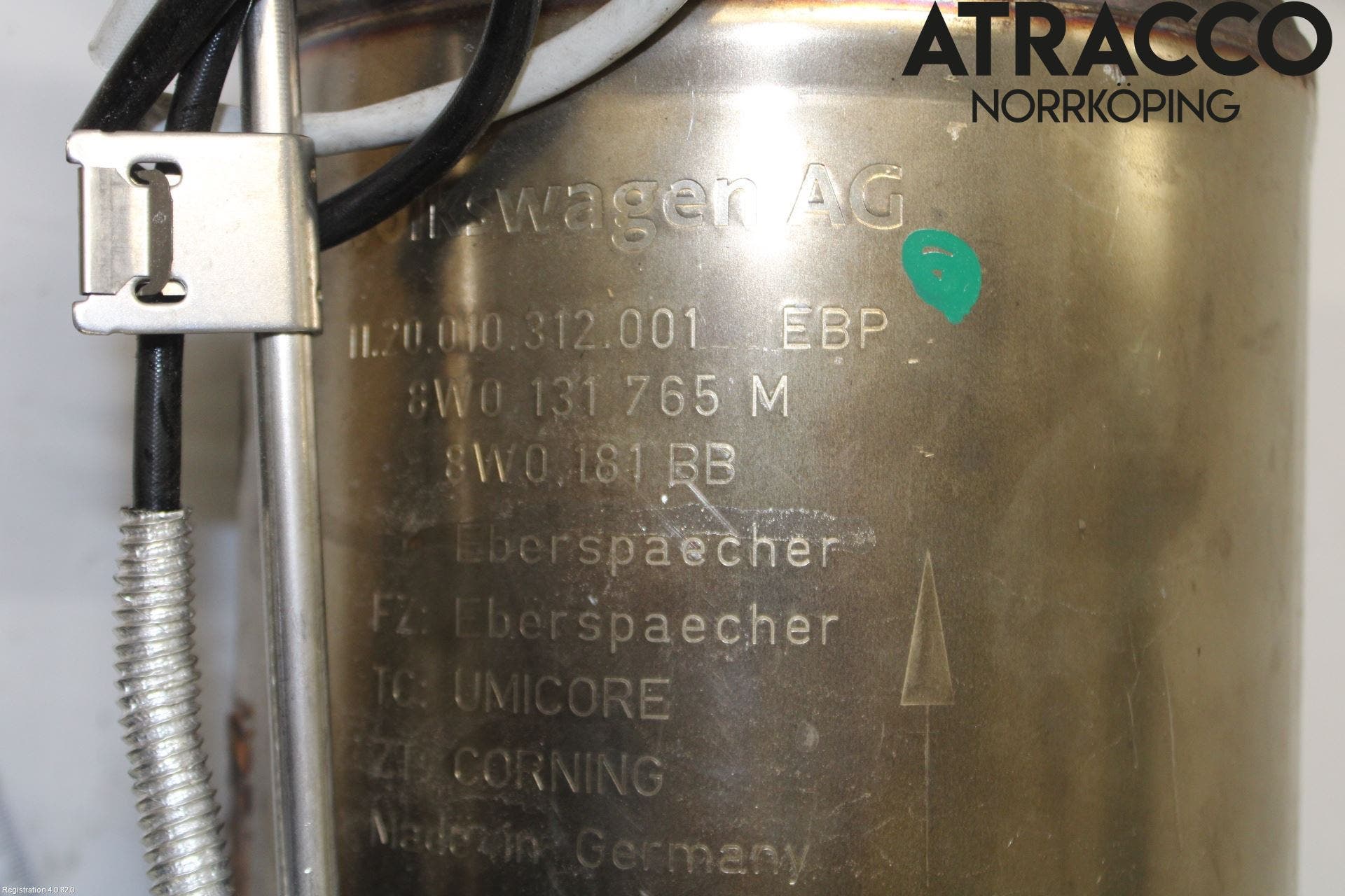 Audi A5 17- Avgas Partikelfilter