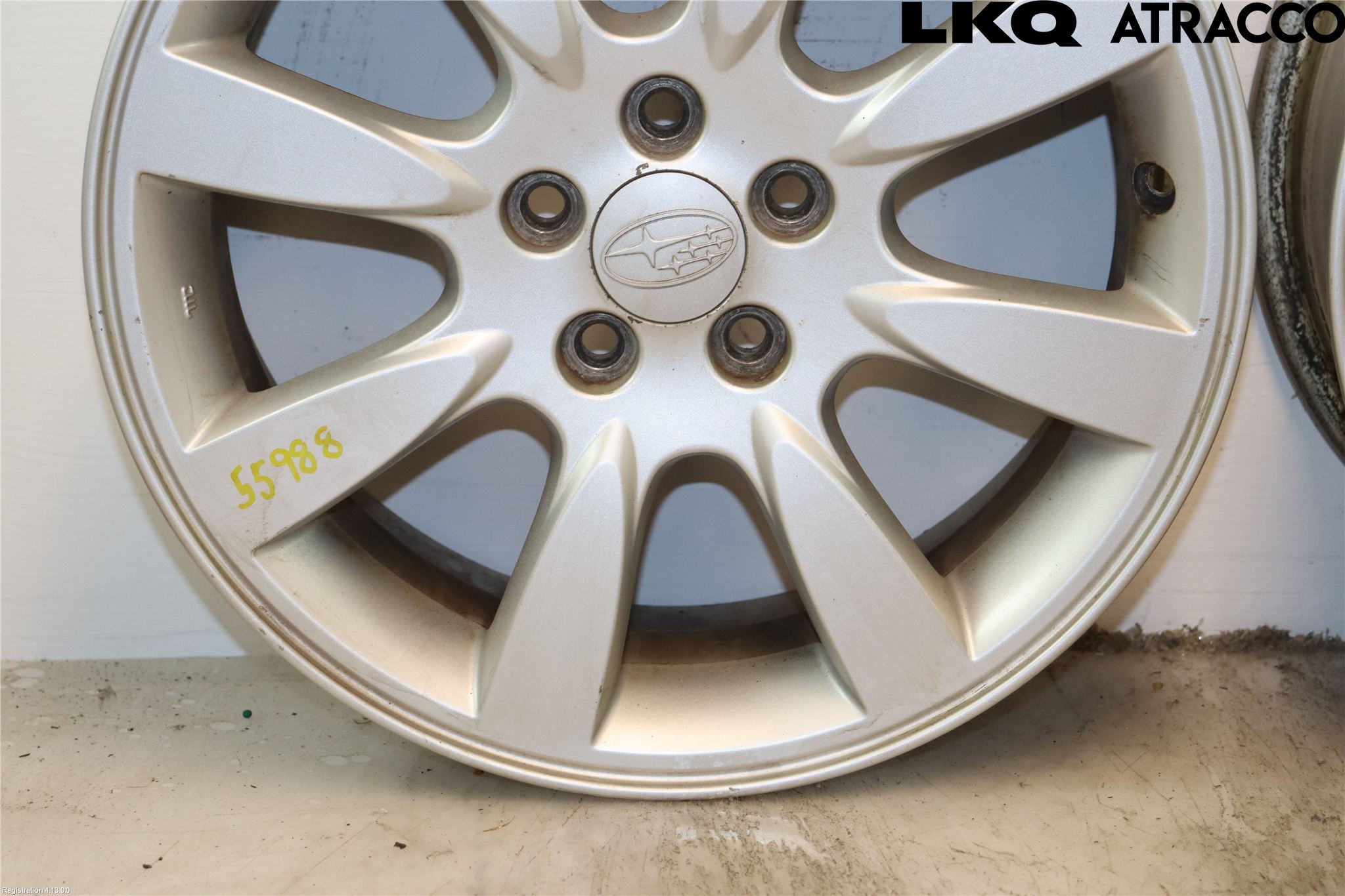 Subaru LEGACY 10-14 Fälgsats Aluminium