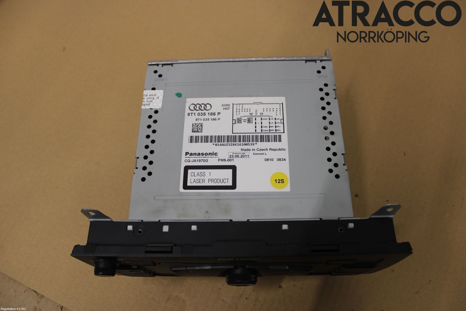 Audi A4 12-15 Cd Radio - Multimediapanel