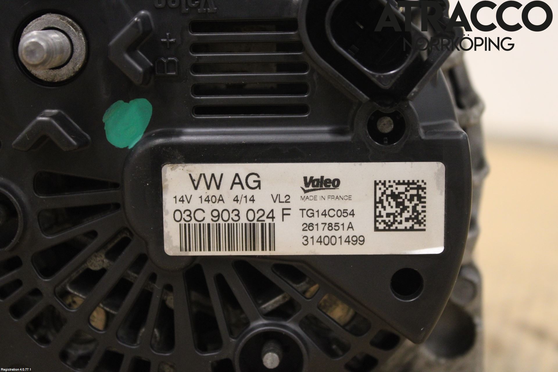 Volkswagen VW PASSAT 11-14 Generator
