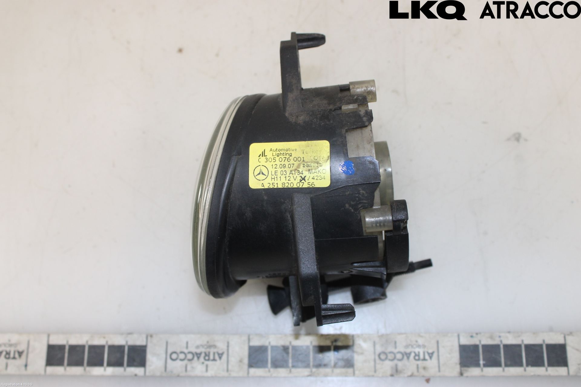Mercedes-Benz MB B-KLASS (W245) 05-12 Dimljus-Varselljus Fram