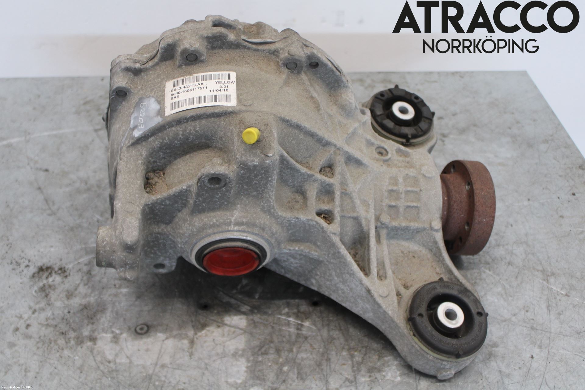 Jaguar F-TYPE Bakväxel-Diff