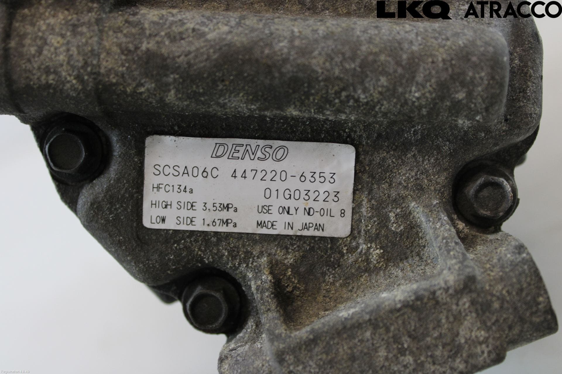 Toyota COROLLA 02-07 Ac Kompressor