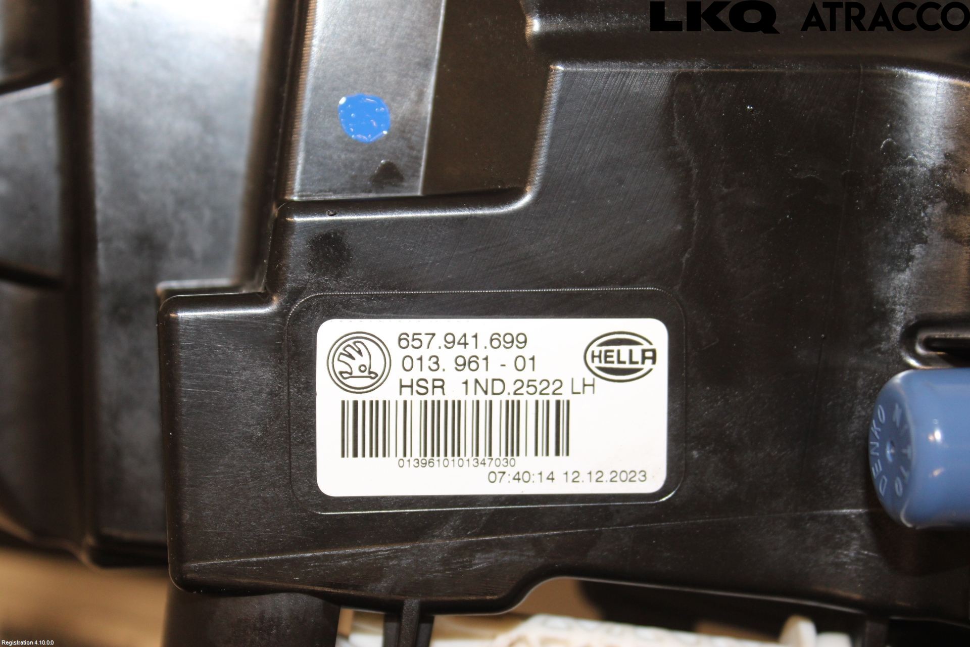 Skoda SCALA 19- Dimljus-Varselljus Fram