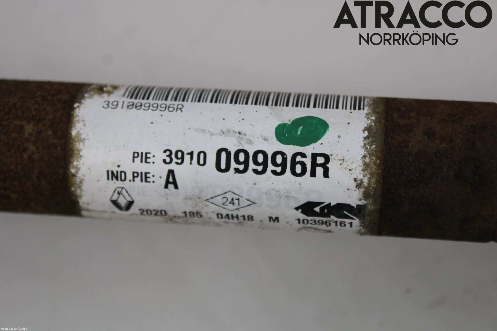 Renault MEGANE IV 16-23 Drivaxel Fram Höger