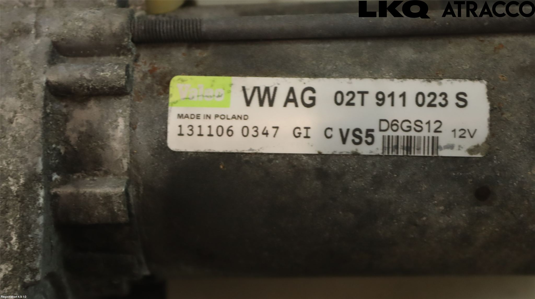 Skoda ROOMSTER Startmotor