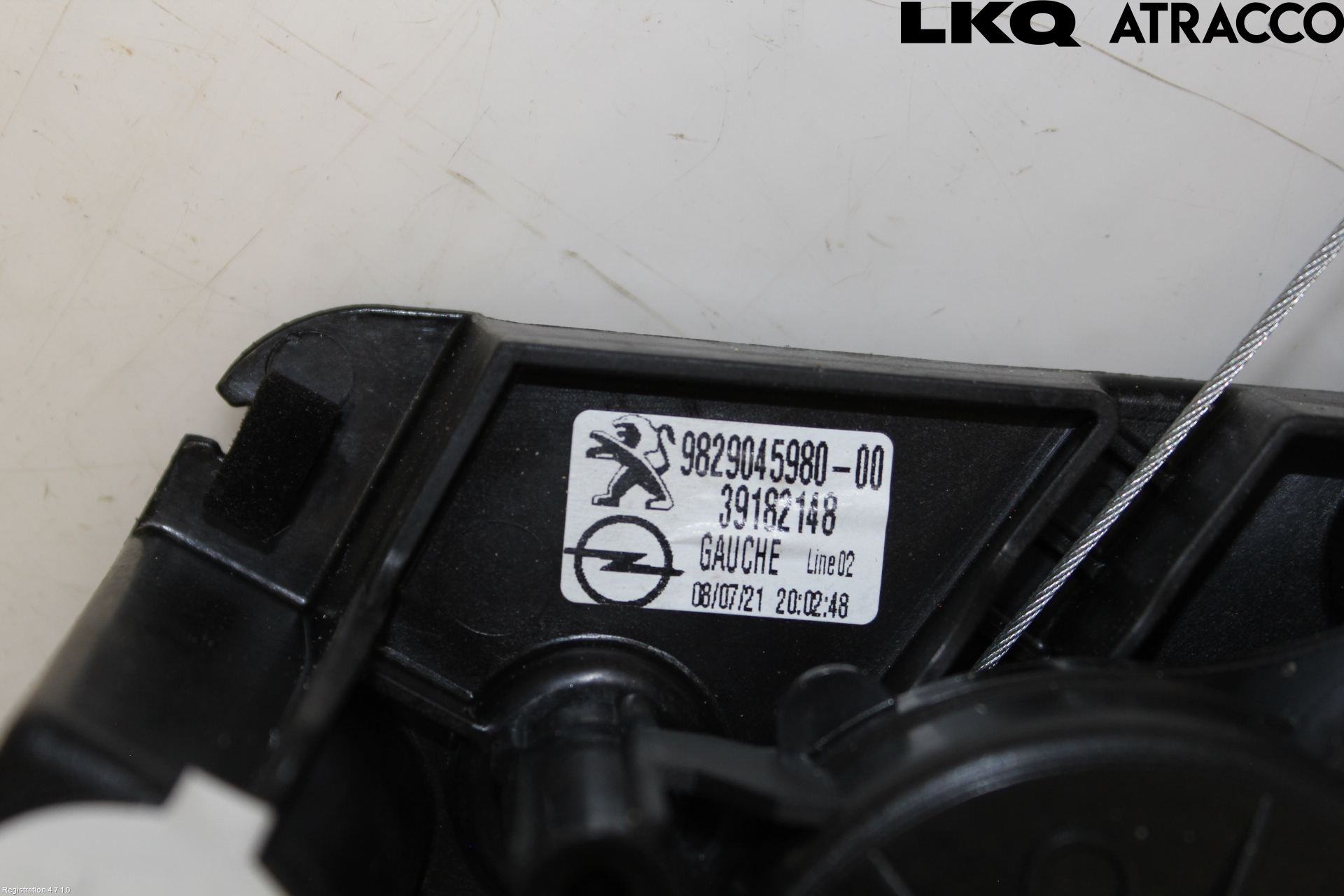 Opel CORSA F, CORSA-E 20- Fönsterhiss El Kompl