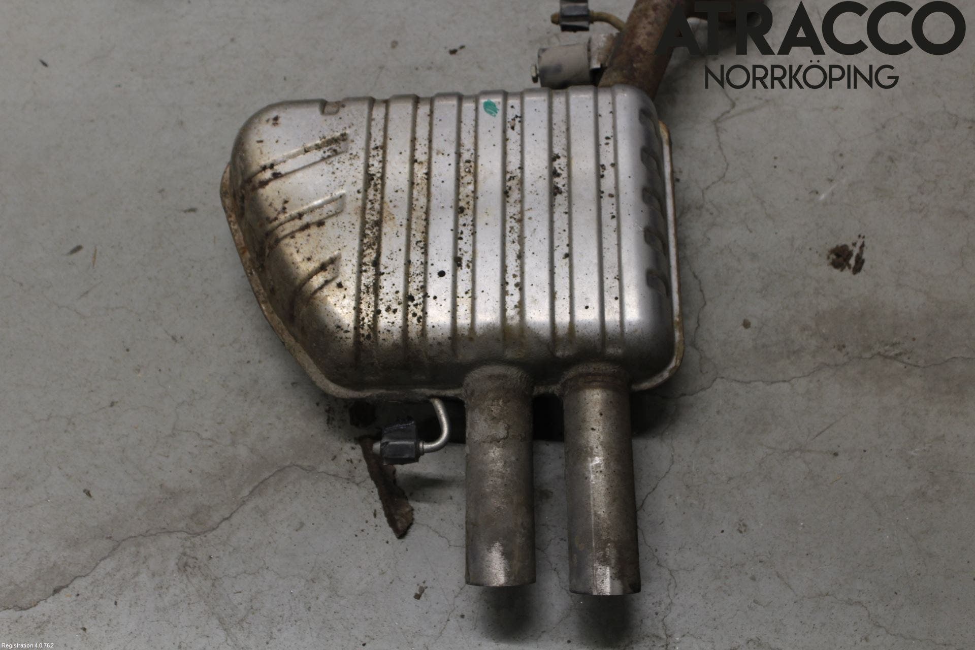 Jaguar XE (X760) 15-24 Avgas Bakre Dämpare