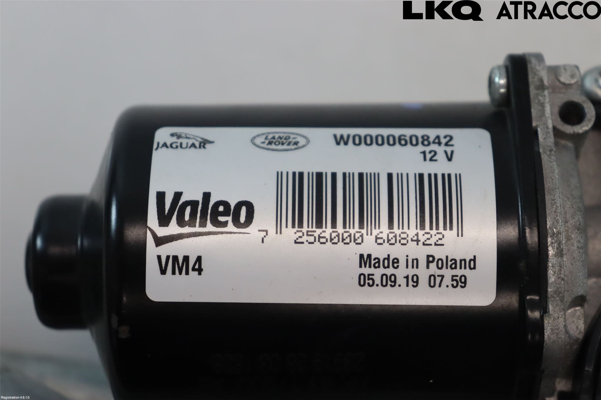 Jaguar F-PACE Torkarmekanism Vindruta