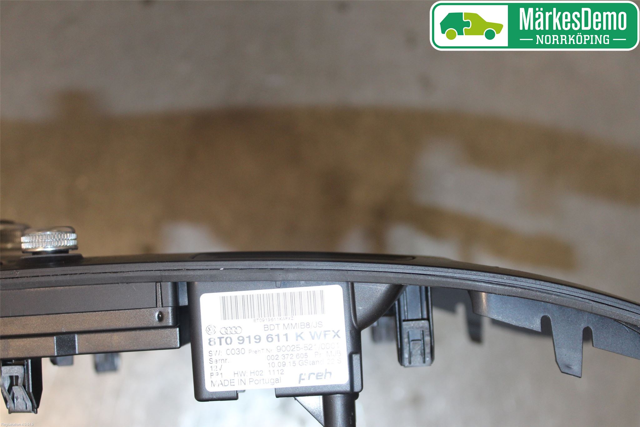 Audi A4 12-15 Strömställare Färddator