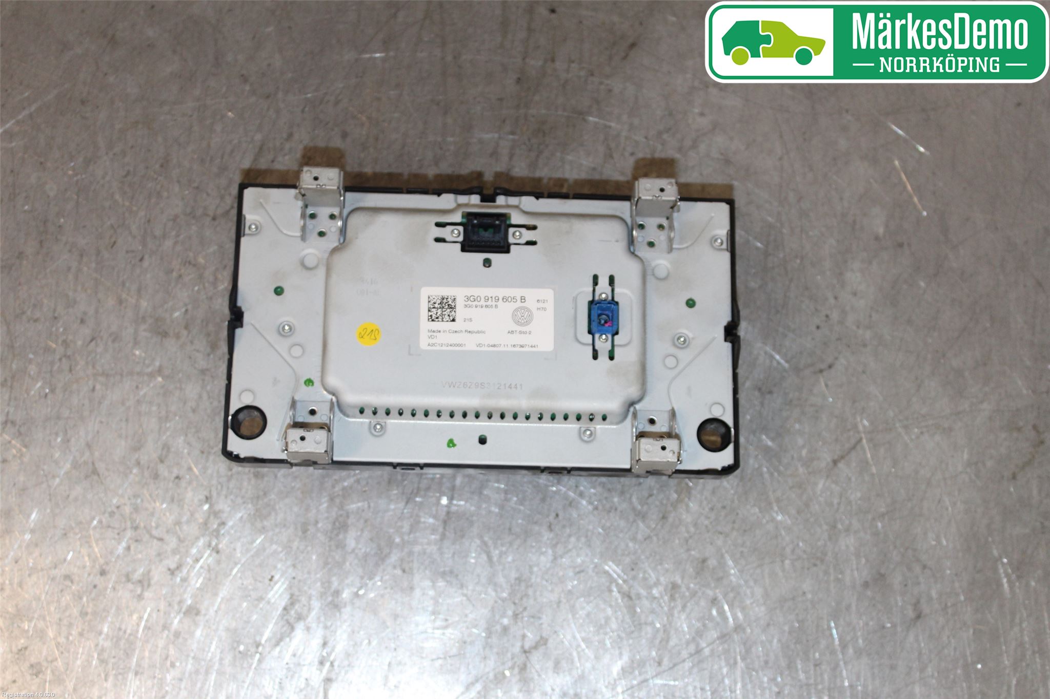 Volkswagen VW PASSAT 15-19 Multifunktionsdisplay