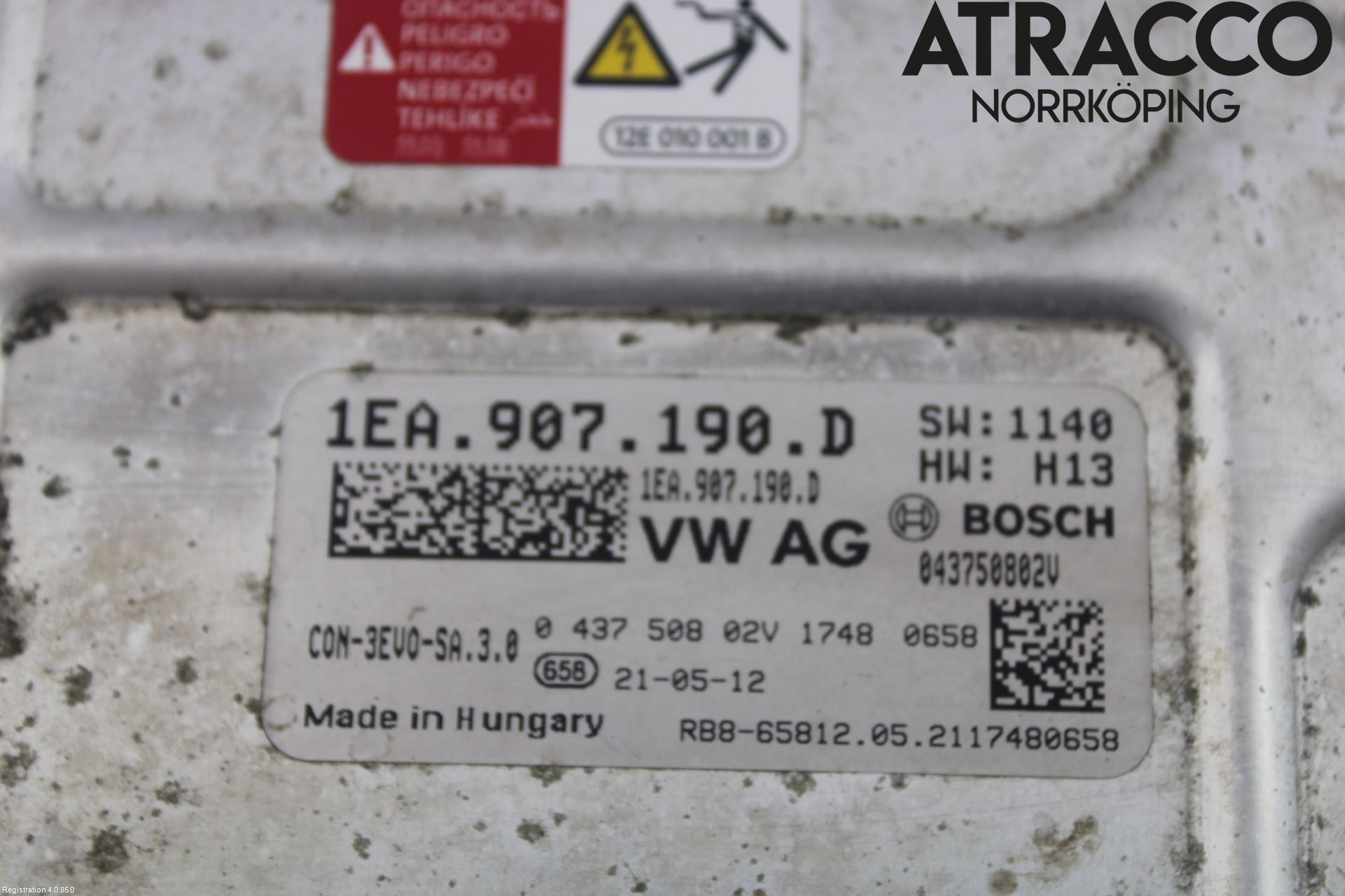 Volkswagen VW ID.4 21- Dc-Cd Omvandlare Hybrid