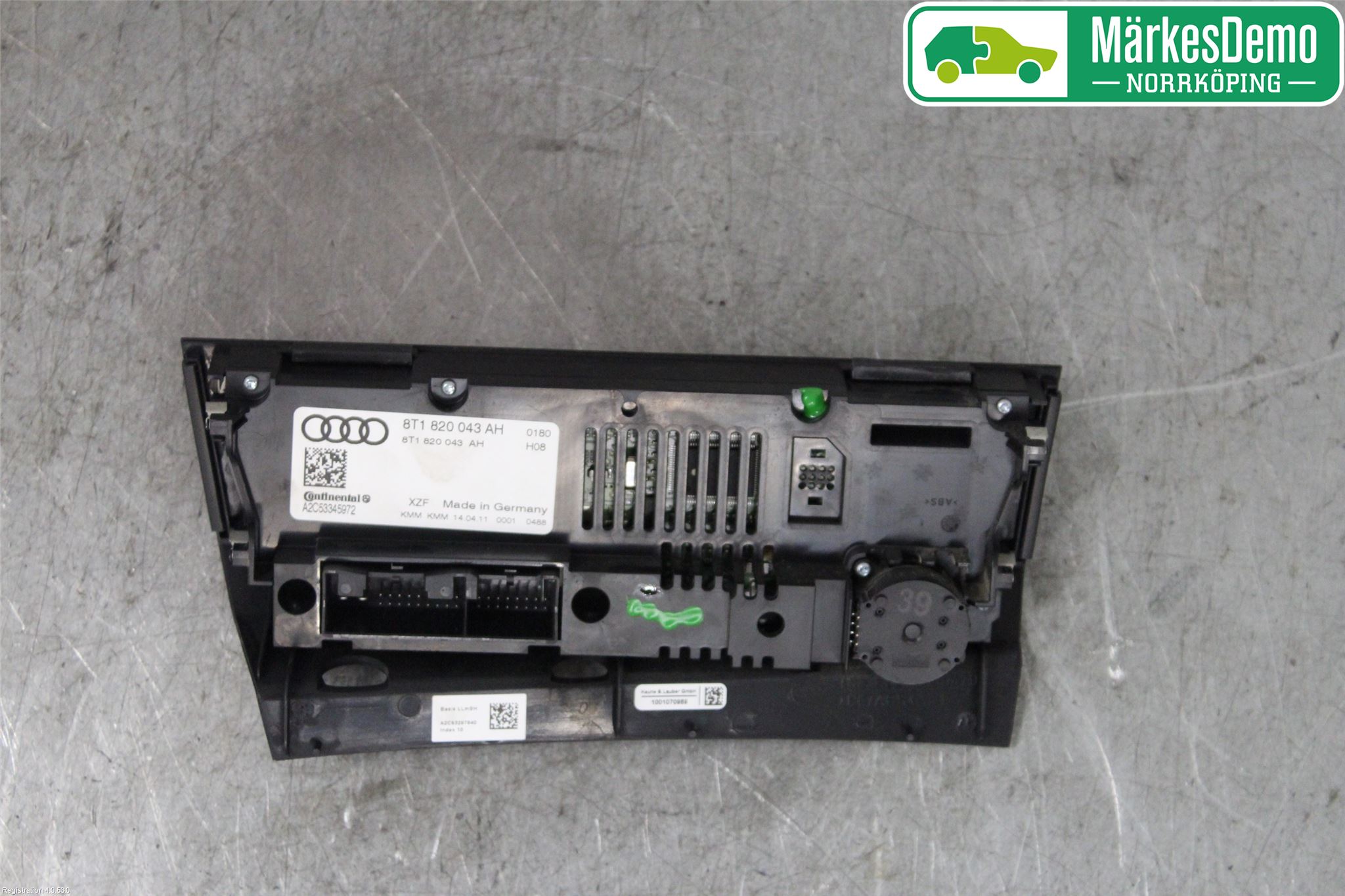 Audi A4/S4 08-11 Värmereglage