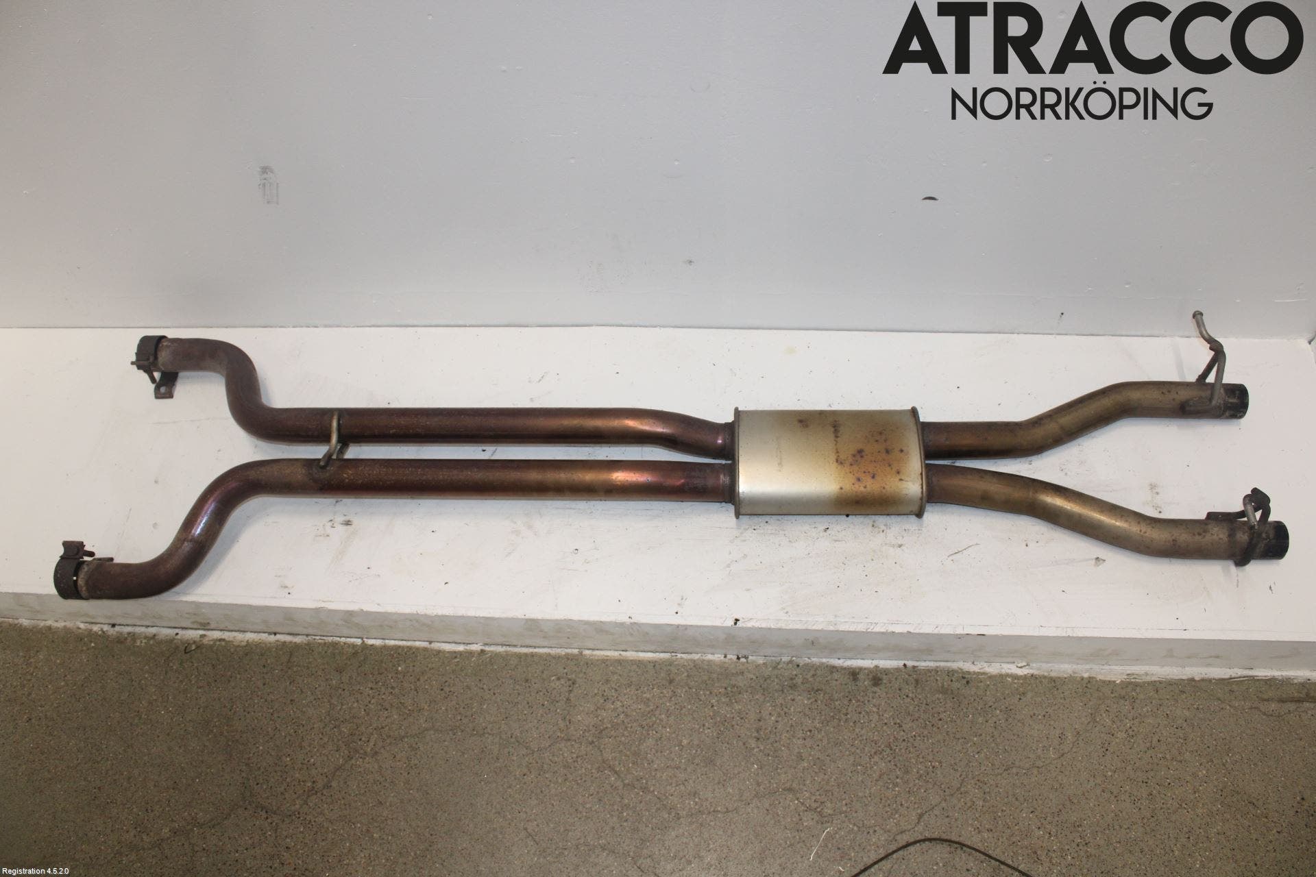 Jaguar XK/XKR 06-14 Avgas Mellandämpare