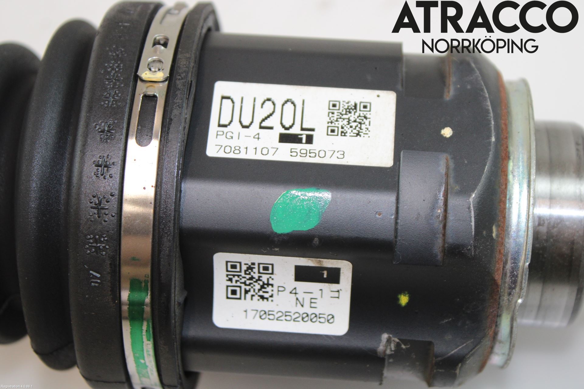 Toyota RAV4 13-18 Drivaxel Fram Vänster