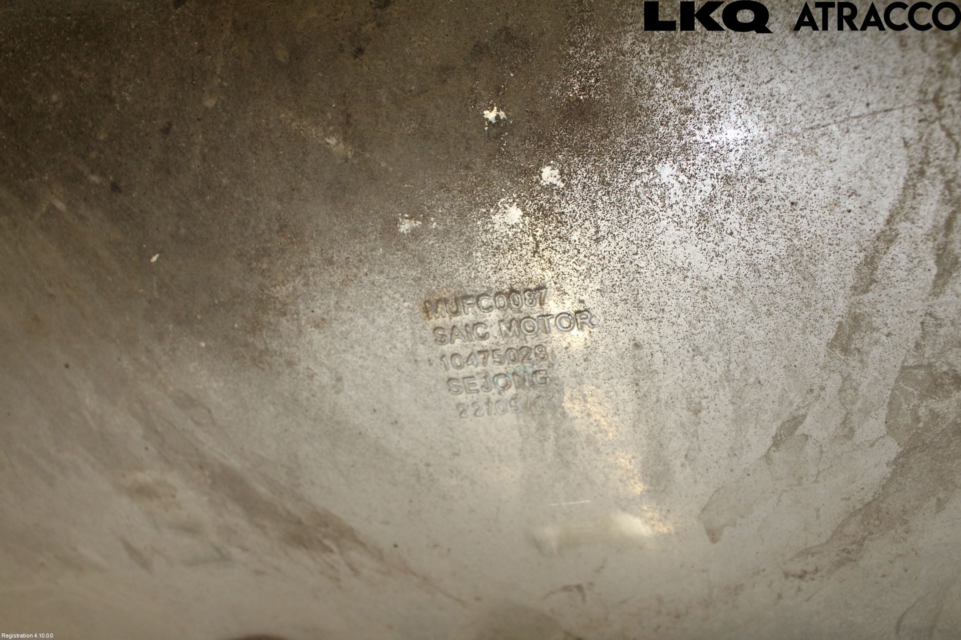 MG HS/EHS 21- Avgas Bakre Dämpare