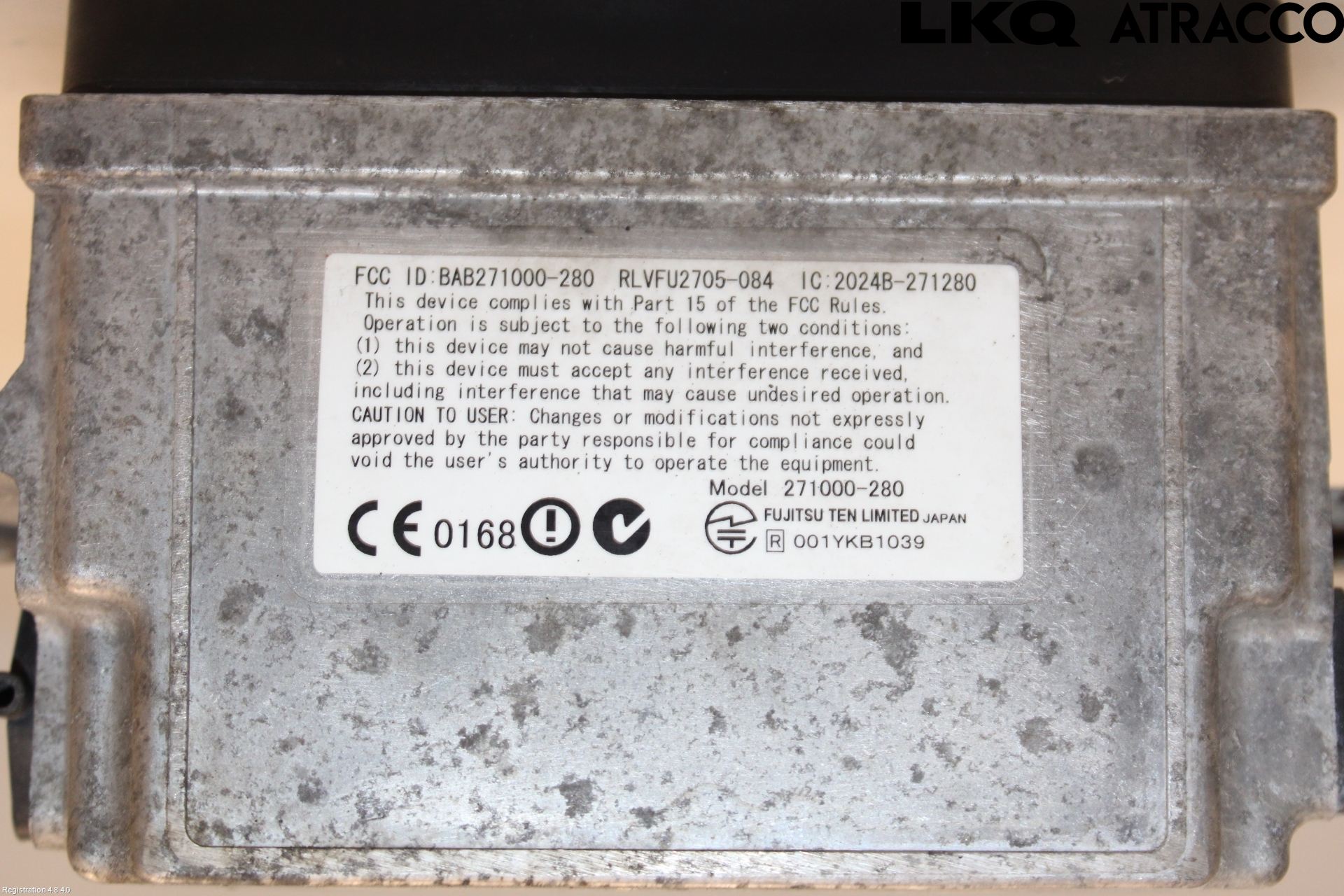 Jaguar XJ X351        10- Sensor Adaptiv Farthållare