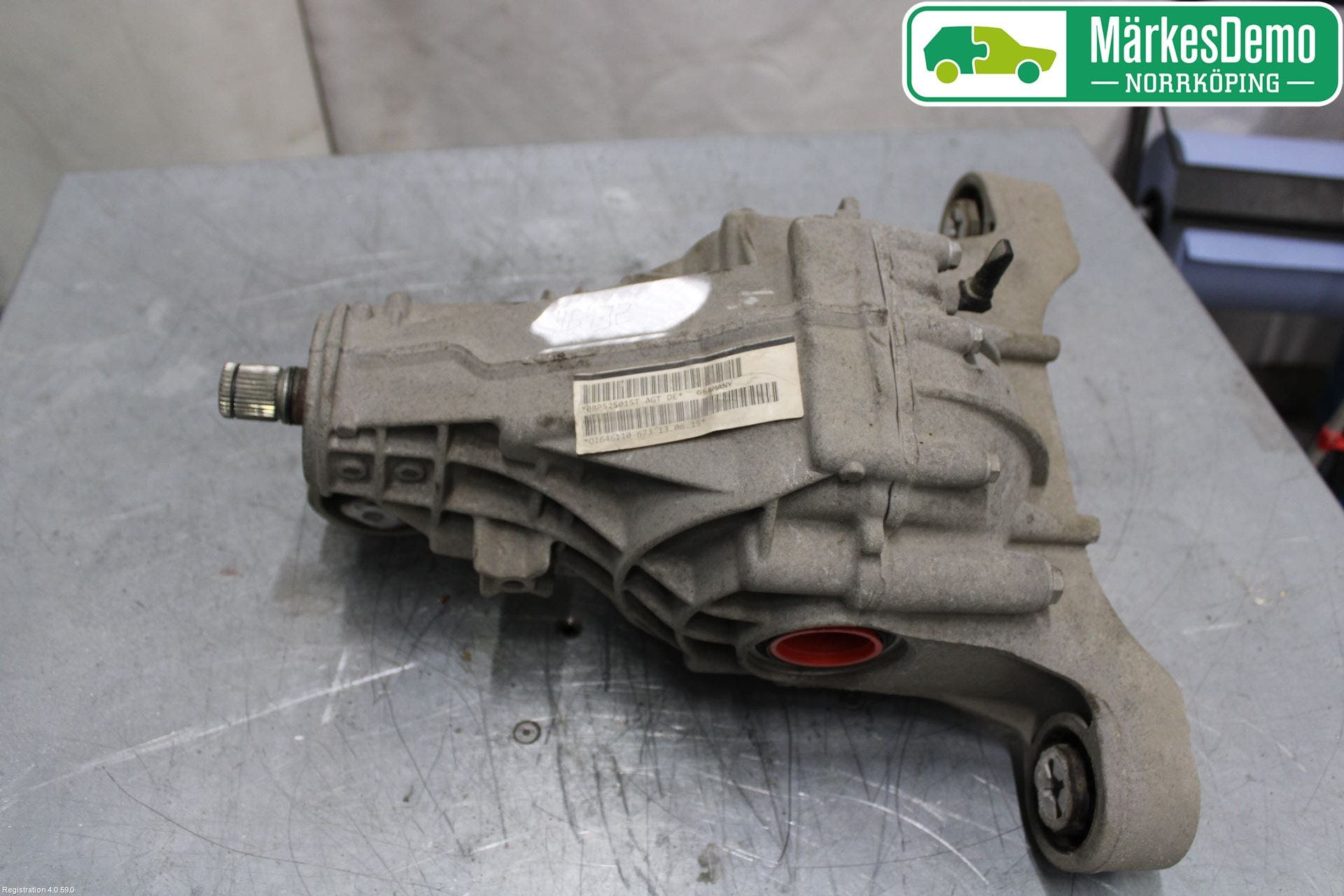 Volkswagen VW TOUAREG 7P 11-18 Bakväxel-Diff