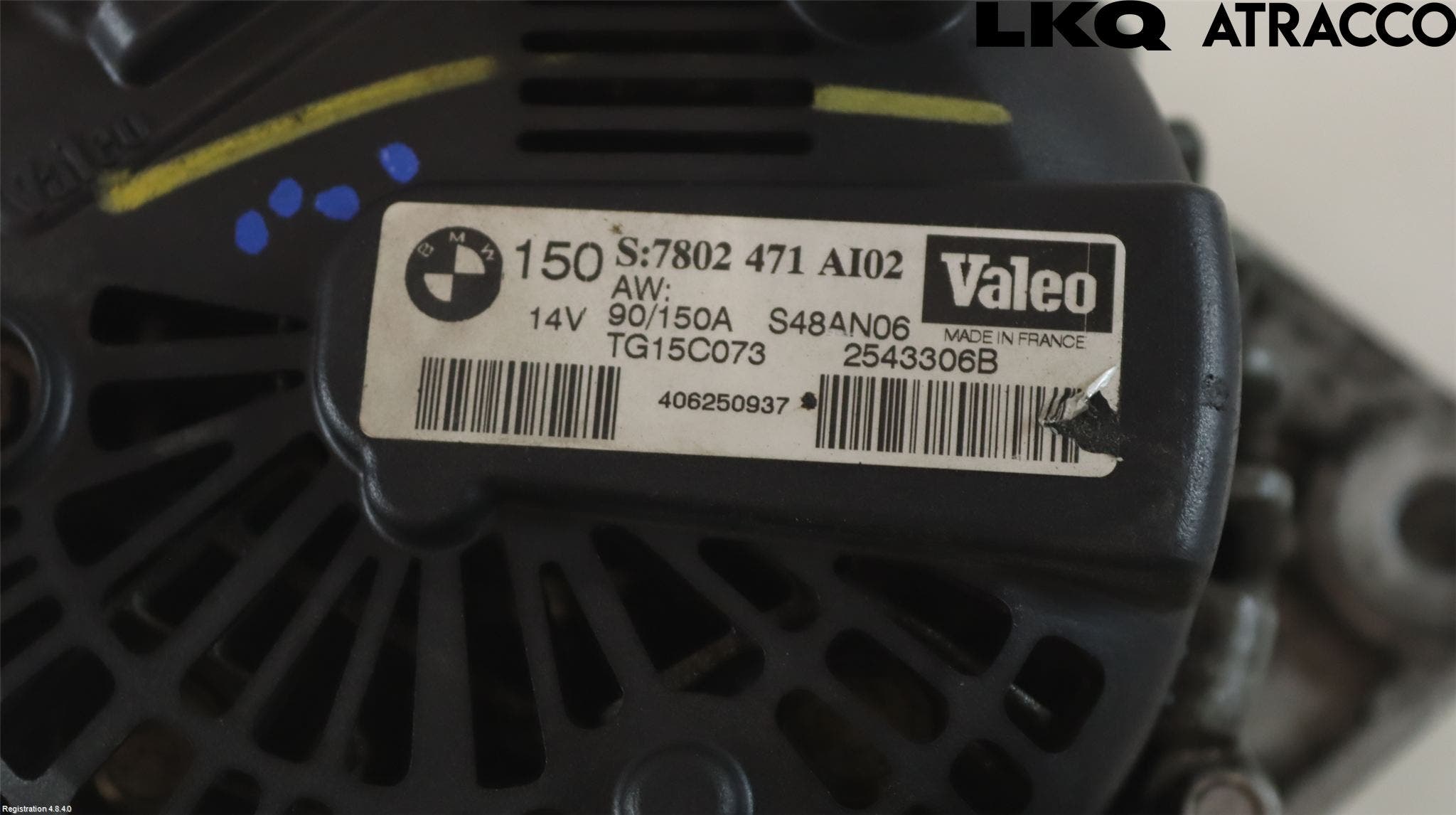 BMW 3 E90/91 SED/TOU 05-12 Generator