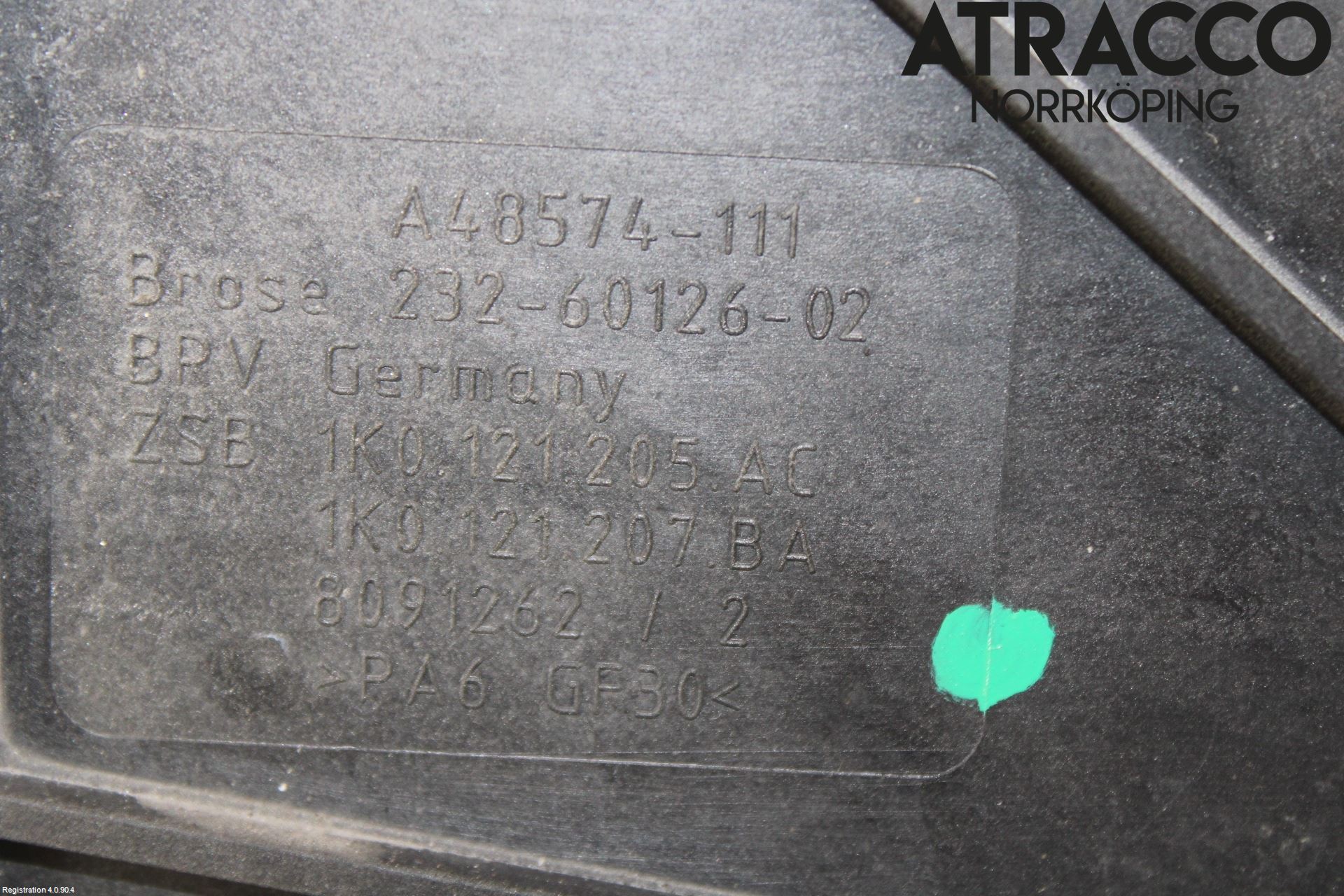 Audi A3/S3 05-13 Kylfläkt El