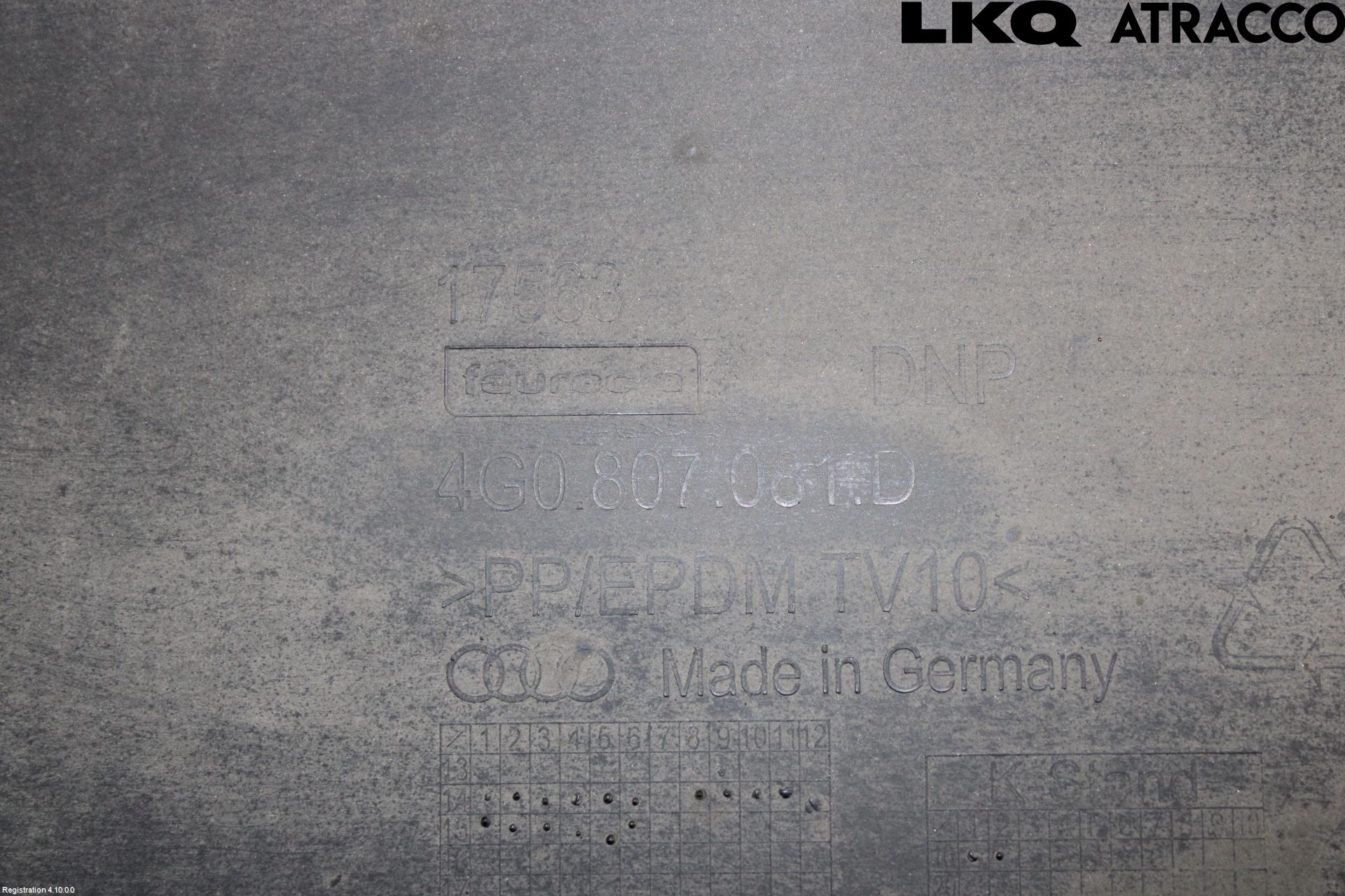 Audi A6/S6 4G 11-18 Täckplast Front