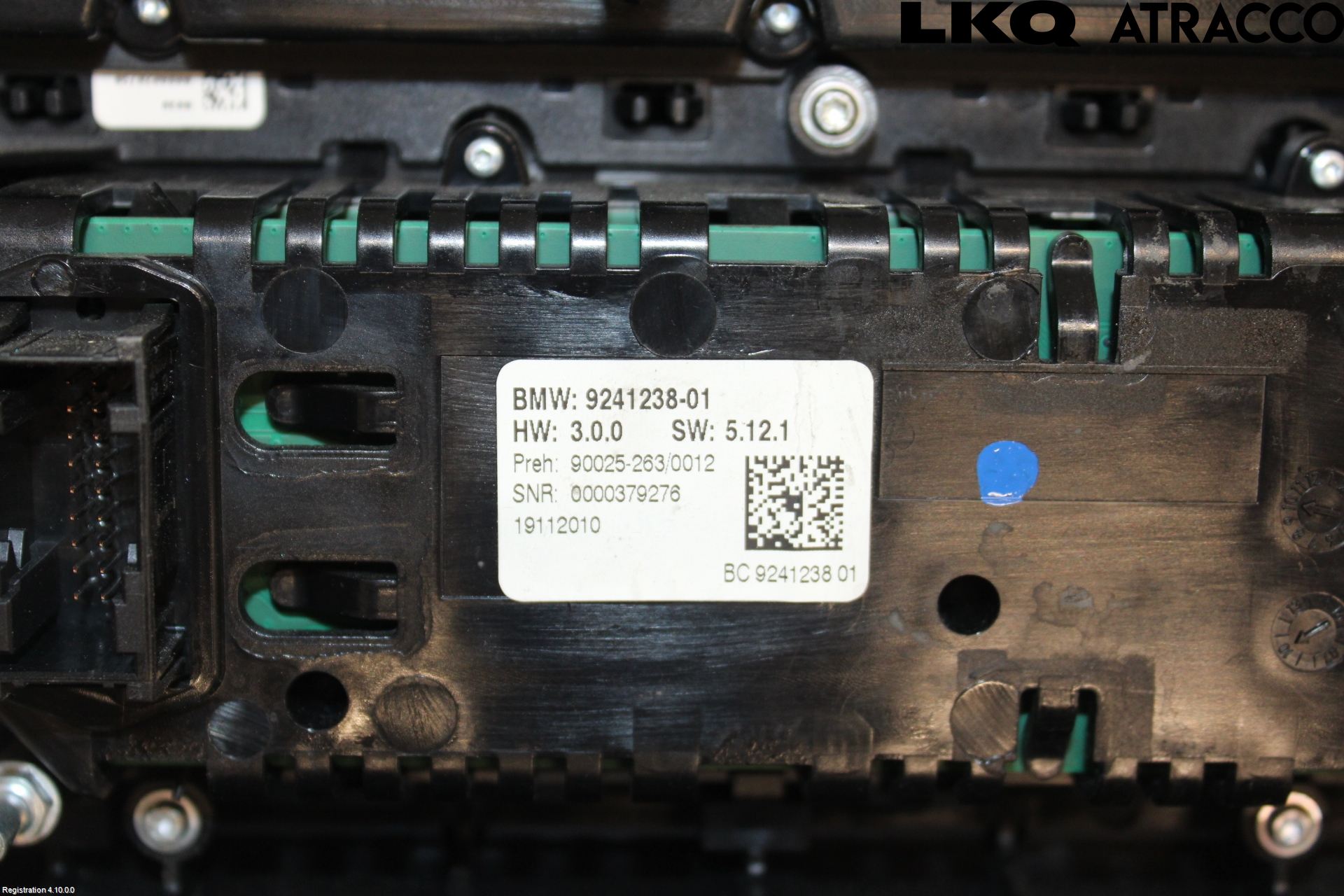 BMW 5 F10/F11/F18 09-17 Värmereglage