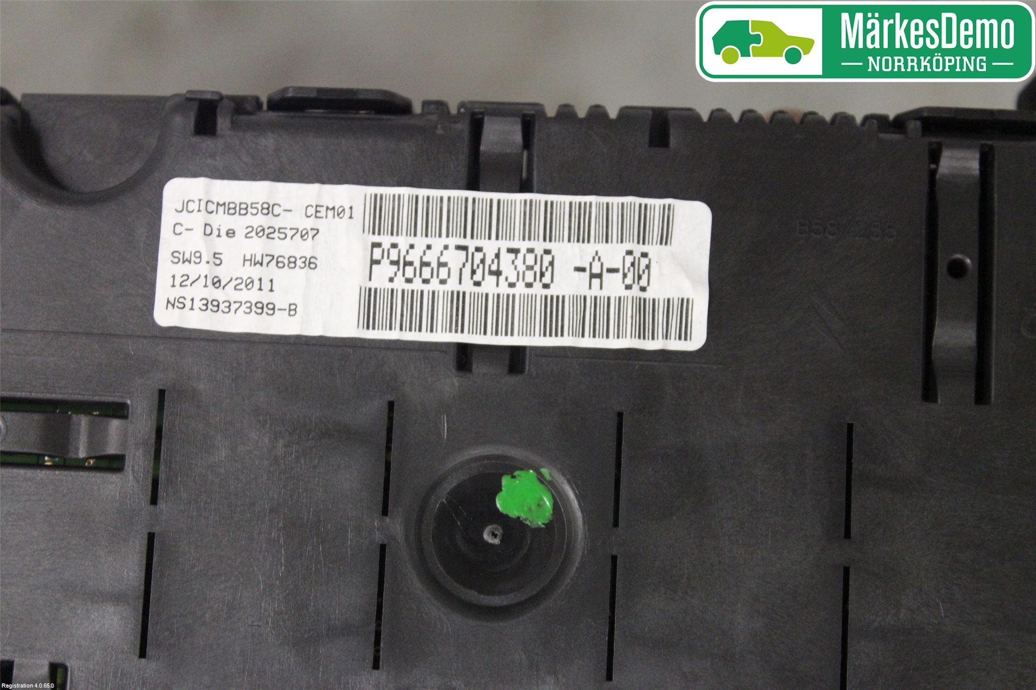 Citroen C4 GRAND PICASSO 07-13 Instrument Komb