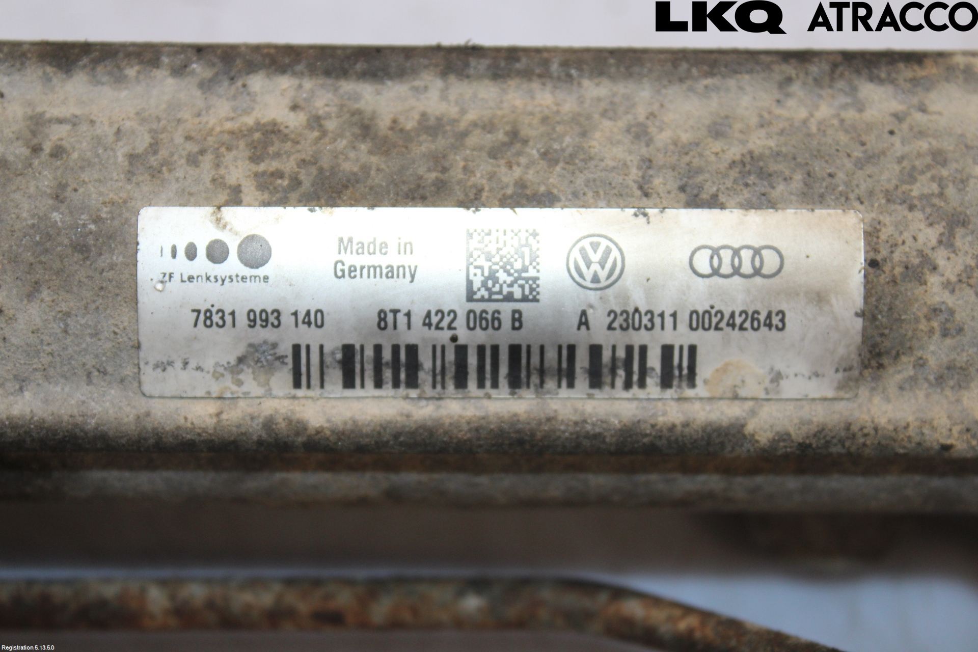 Audi A4/S4 08-11 Styrväxel Servo -Snäcka