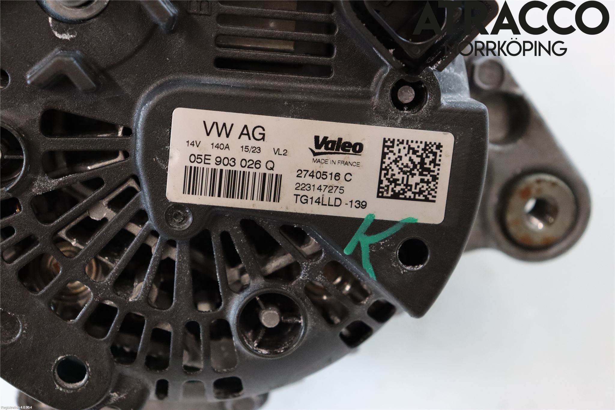 Volkswagen VW T-ROC 18- Generator