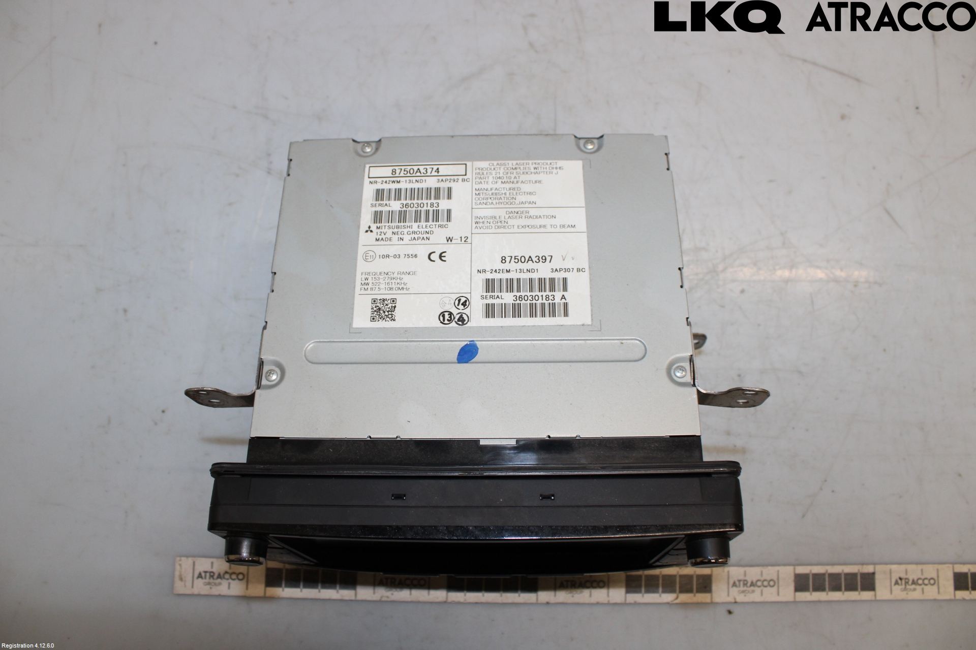 Mitsubishi OUTLANDER 13-21 Cd Radio - Multimediapanel