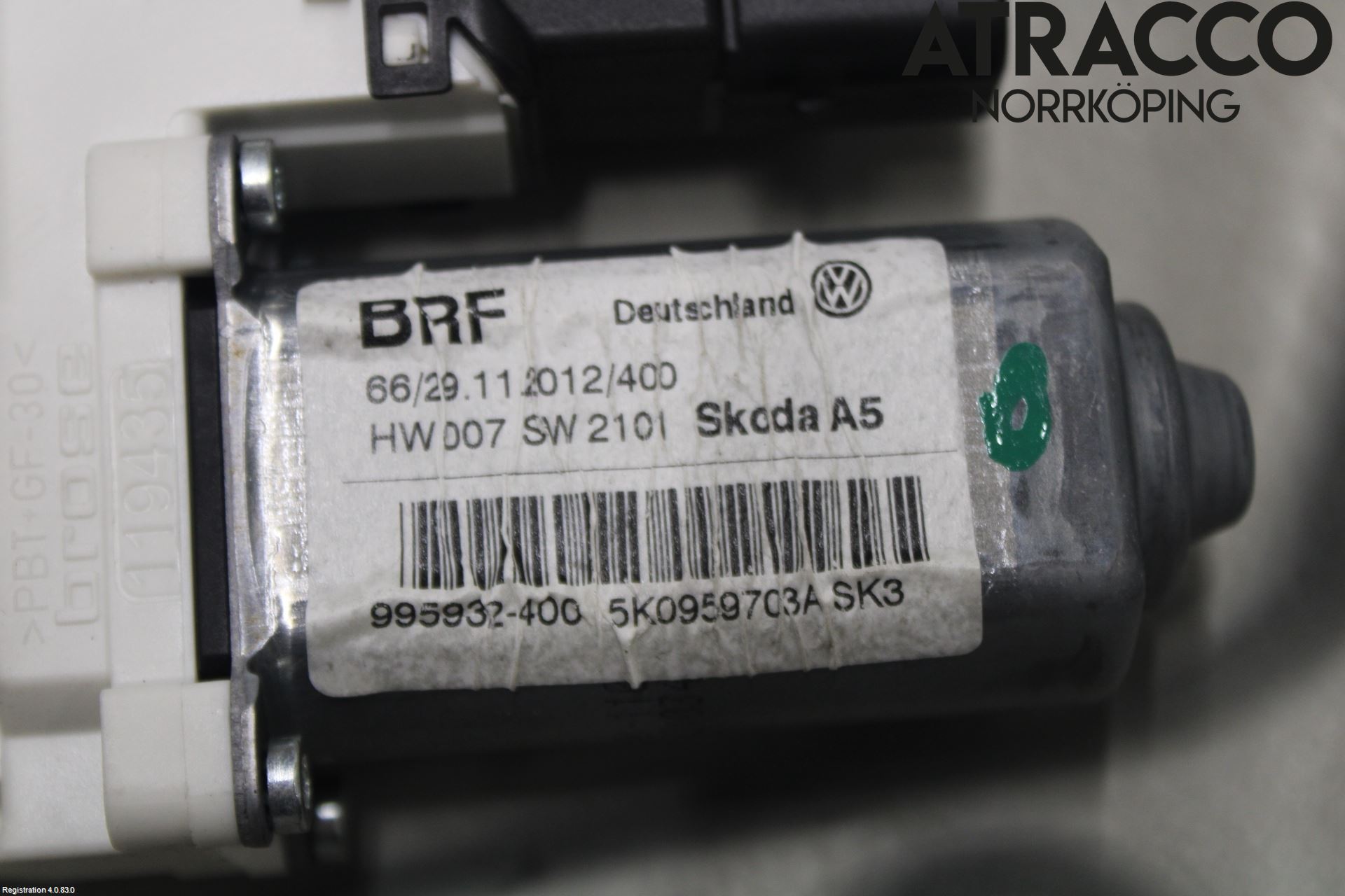 Skoda OCTAVIA (1Z) 05-13 Fönsterhiss El Kompl