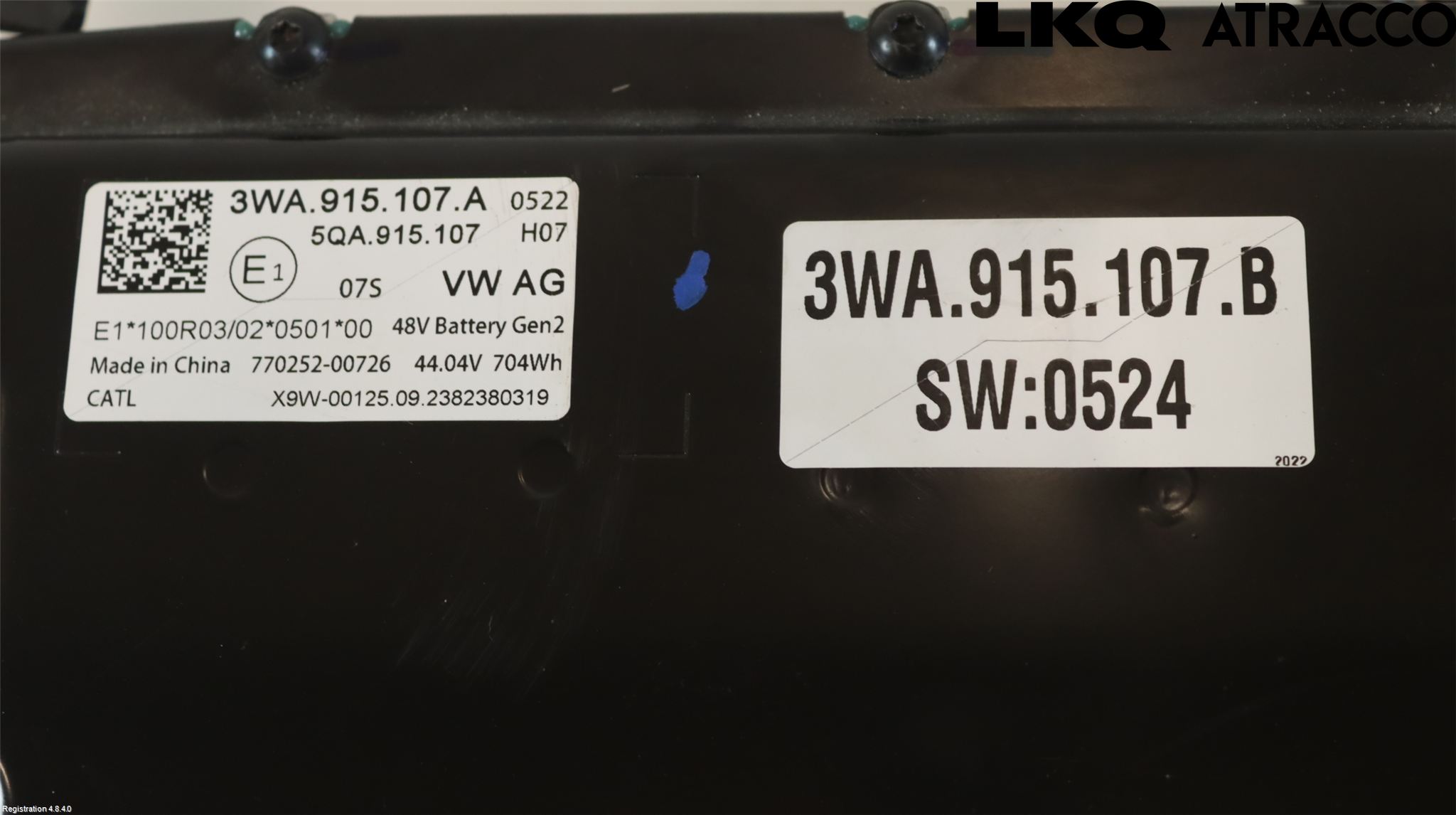 Volkswagen VW PASSAT 24- Batteri Högspänning