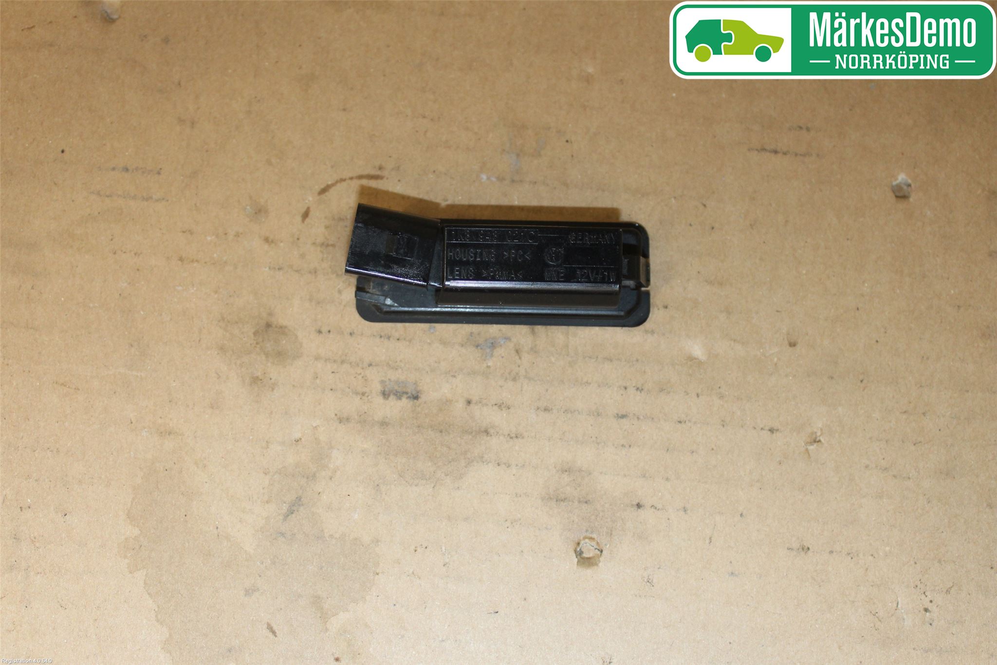 Volkswagen VW GOLF / E-GOLF VII 13-20 Skylt Belysning