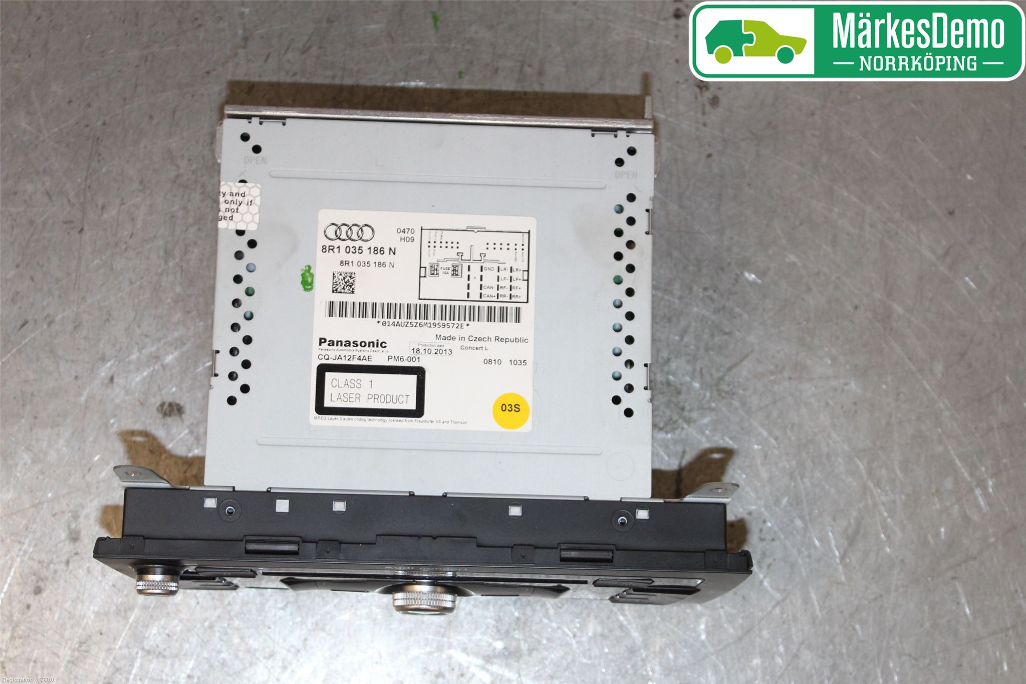 Audi A4 12-15 Cd Radio - Multimediapanel