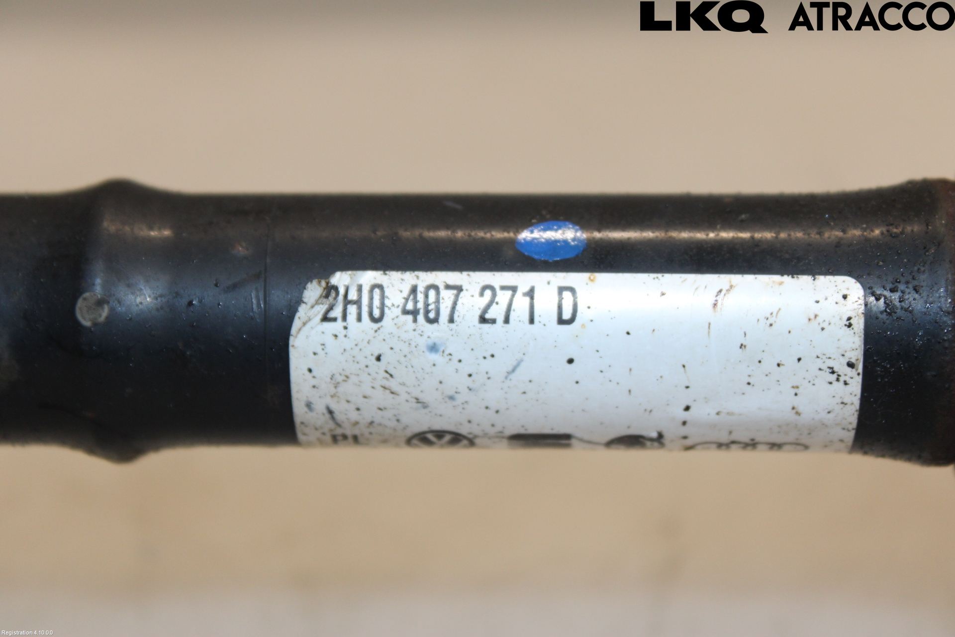 Volkswagen VW AMAROK 2H 10-22 Drivaxel Fram Vänster