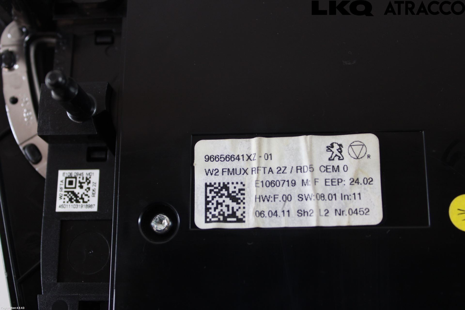 Peugeot 508 11-18 Värmereglage