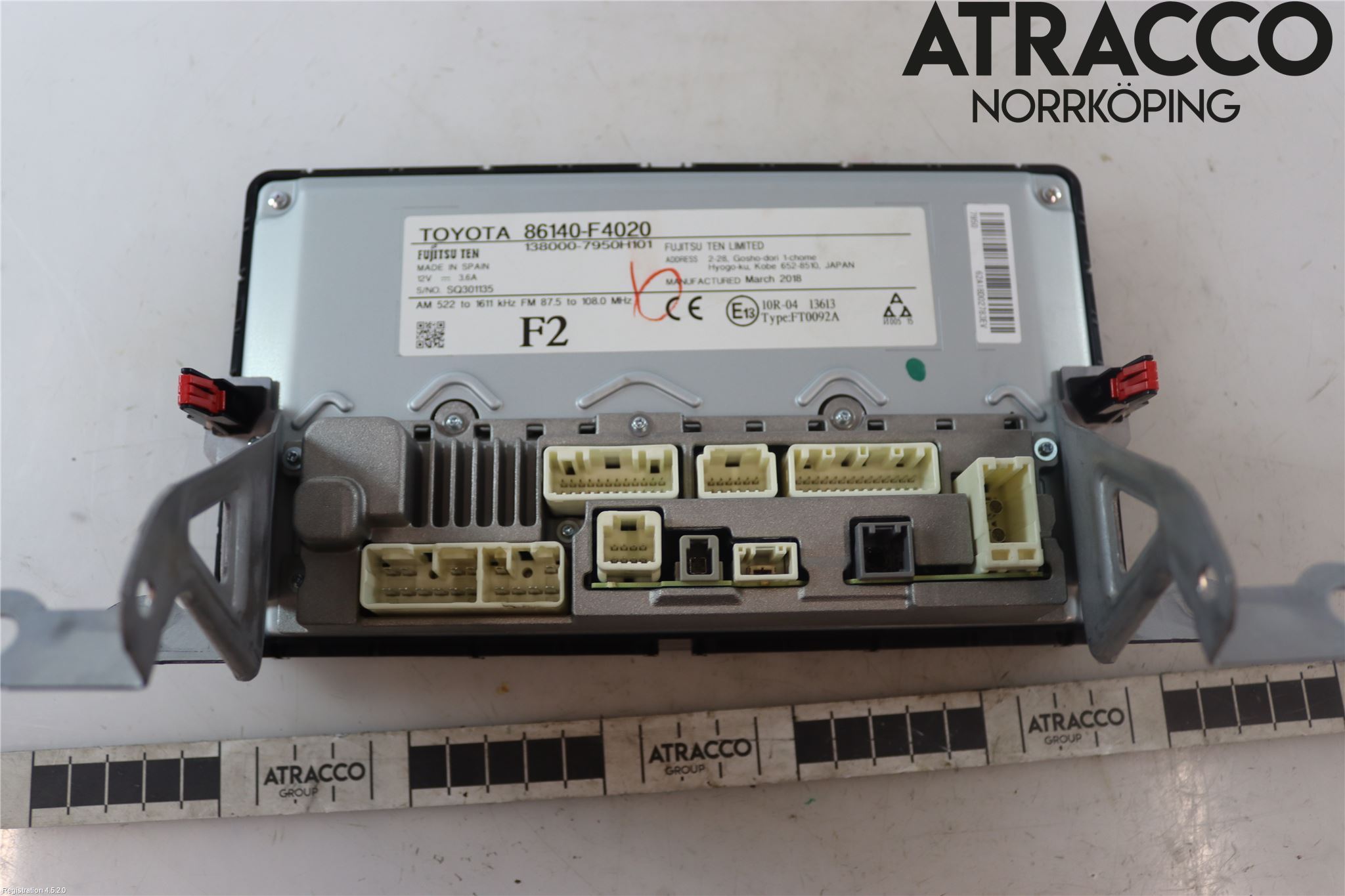Toyota C-HR 16-23 Cd Radio - Multimediapanel