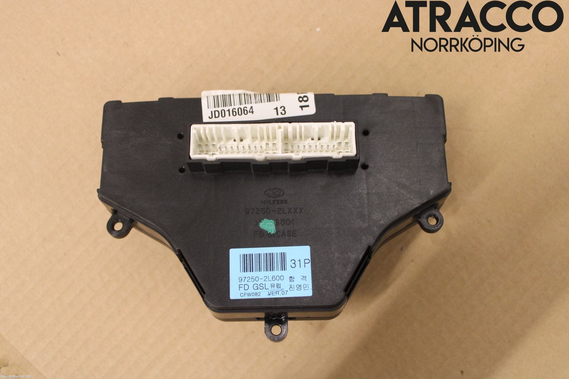 Hyundai i30 FD 07-12 Värmereglage